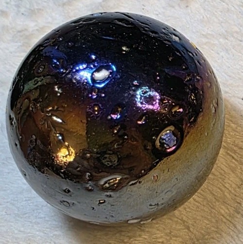 🔮 Lot of 3 Vacor de Mexico Marbles Massive 1.75″ Mammoth Destroyer Galaxy Glitt
