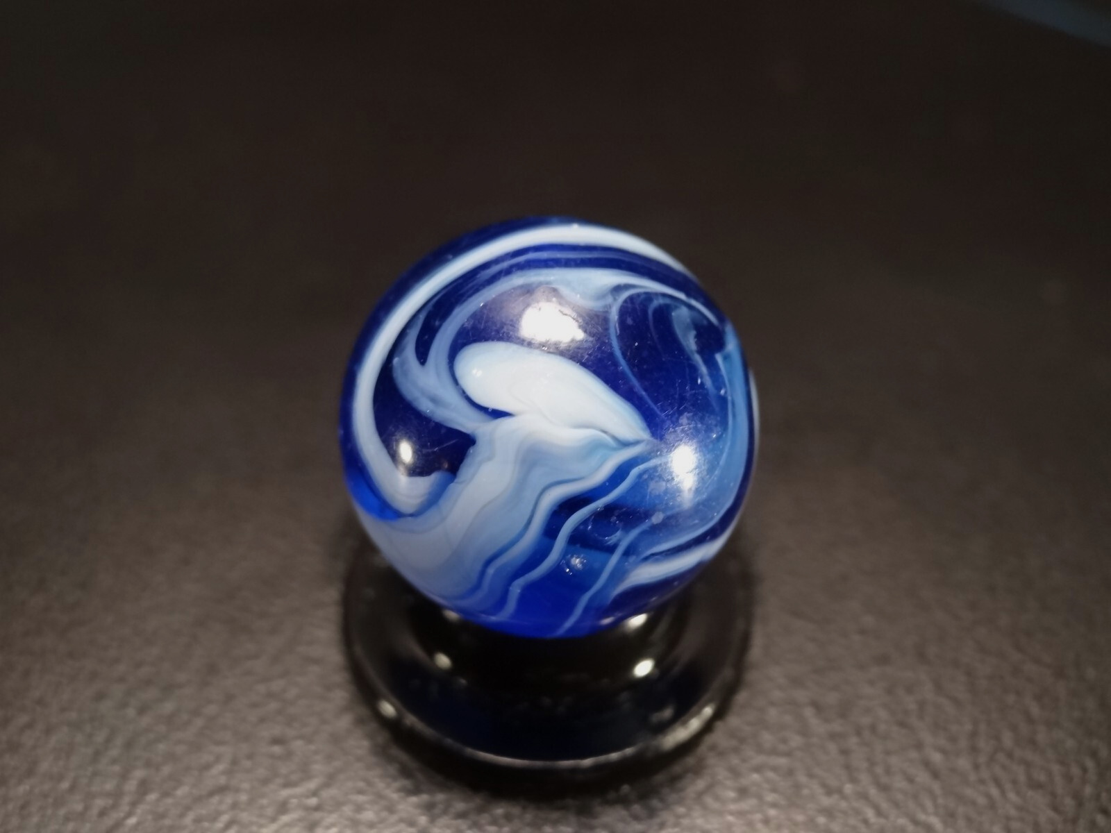 CHRISTENSEN AGATE DEEP COBALT BLUE STUNNING