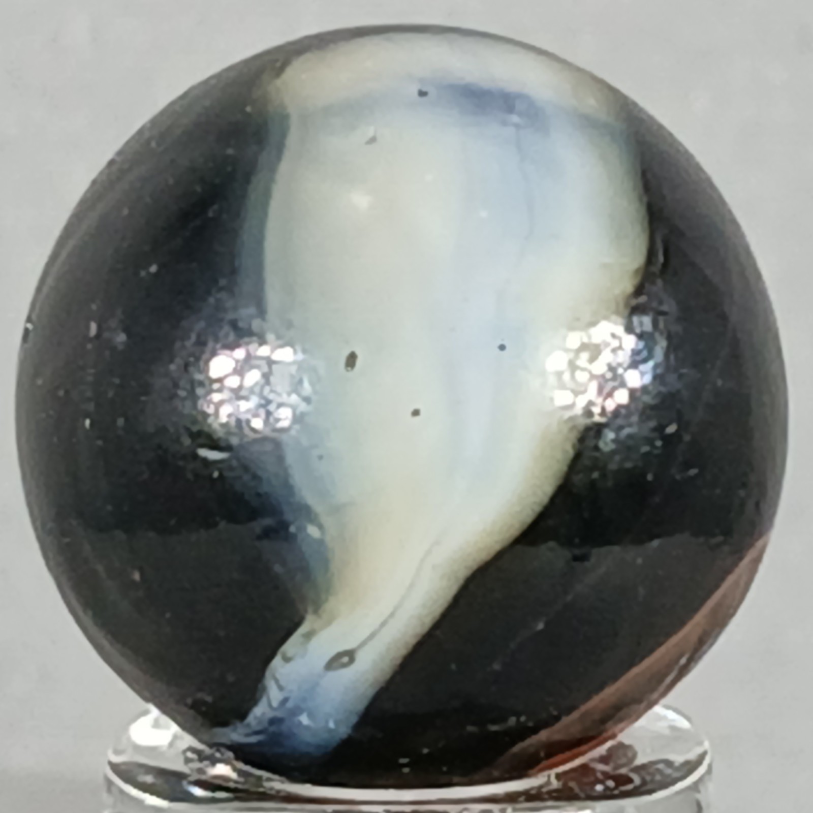 Vintage Imported Patch And Ribbon Marble .61 Inches Near-Mint Condition