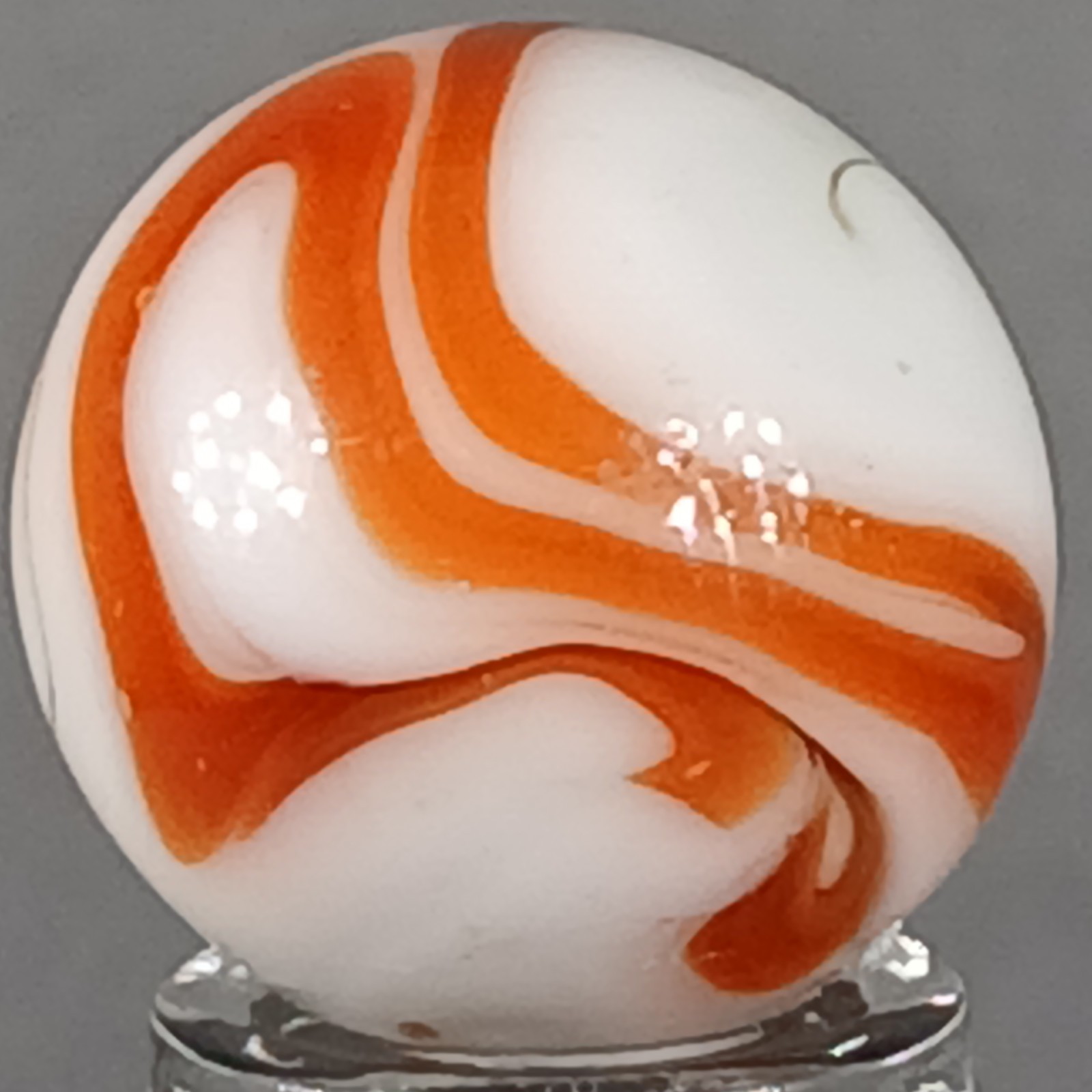 Vintage Champion Swirl Marble .64 Inches Near-Mint Condition Combined Shipping