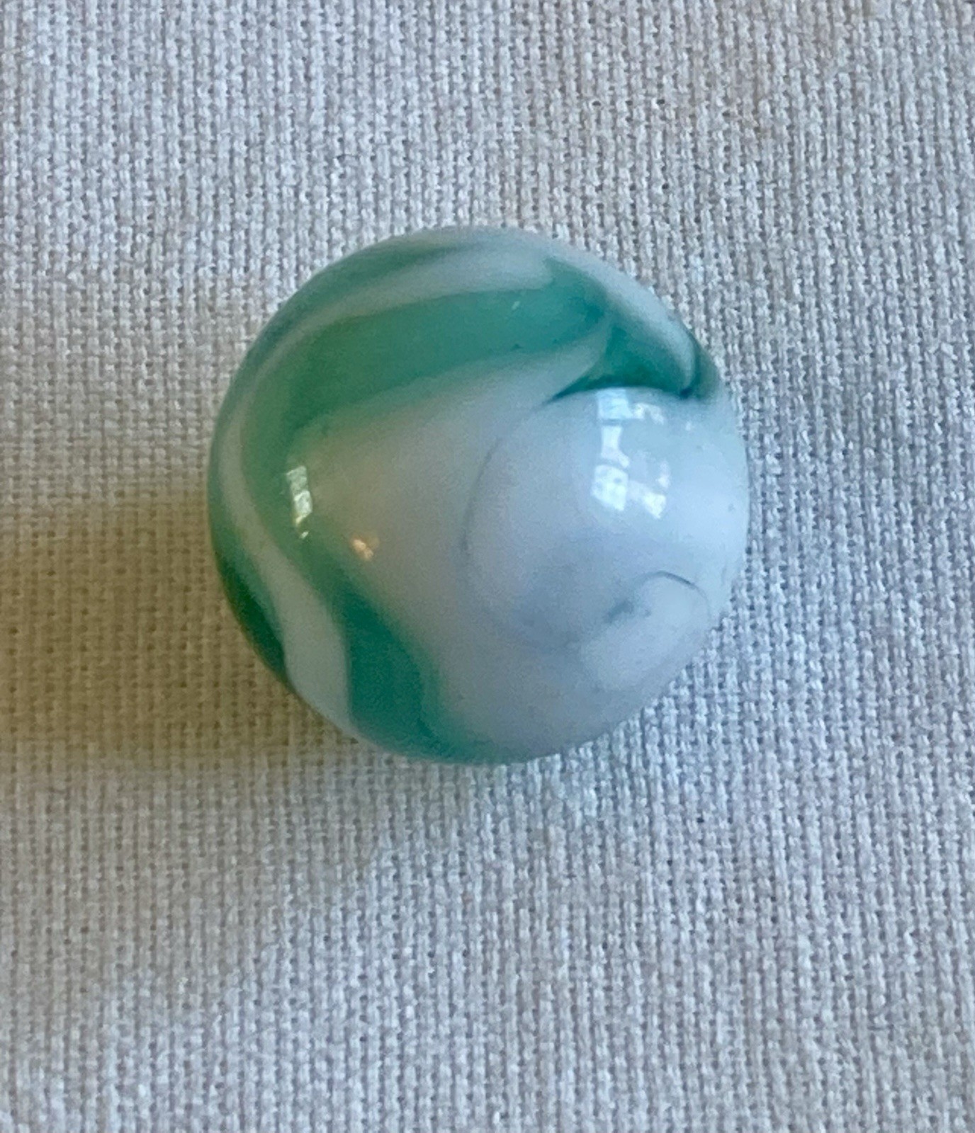 Vintage 1930s Alley Agate Swirl Marble ~9/16”~WWII Vet Estate (WW4)