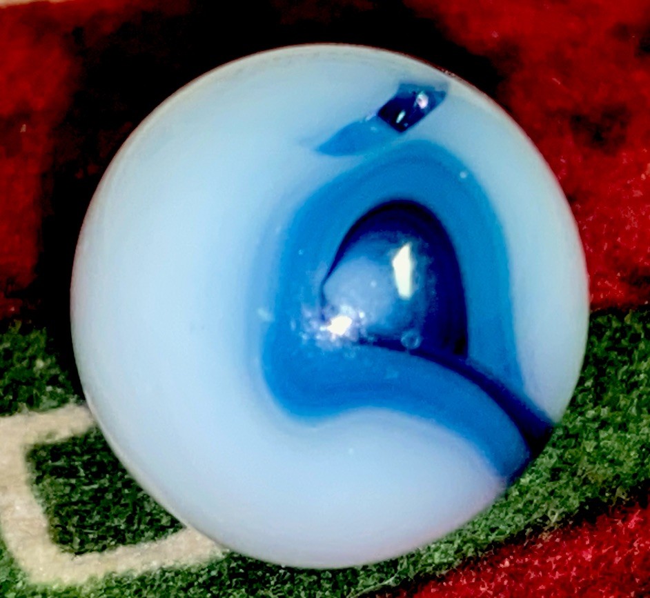 😎Vintage Ravenswood Swirl Marble-Mint.62 Has 2 Spots W/ Aventurine-Beautiful#68