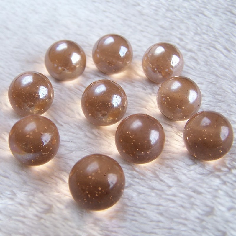 14mm Glass Marbles for Pinball Machines Glass Ball Colorful Beads DIY Toy Game