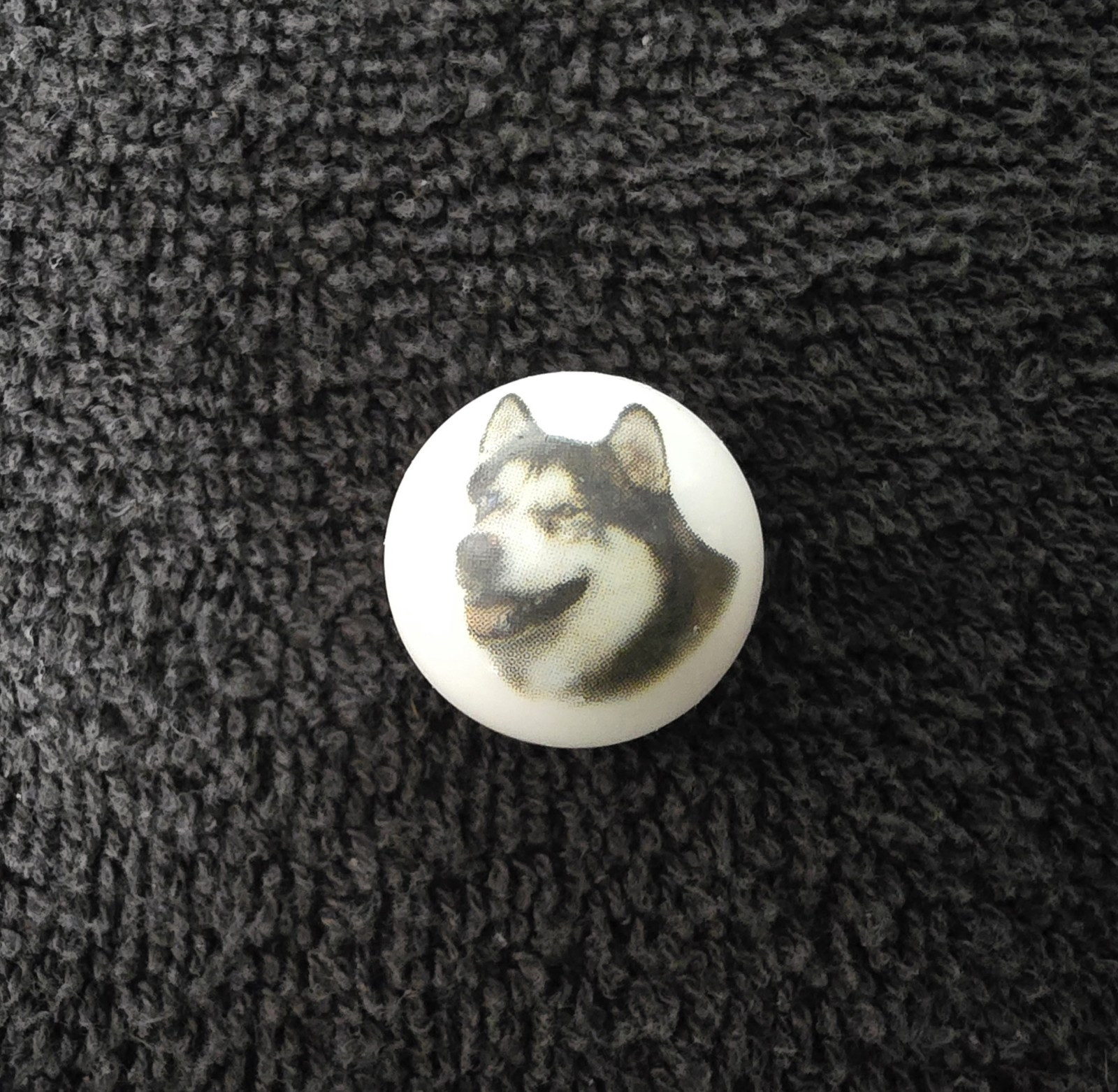 Alaskan Malamute Collector’s Marble ▪︎ 1″ Shooter, King #3, AAG Collection 2000