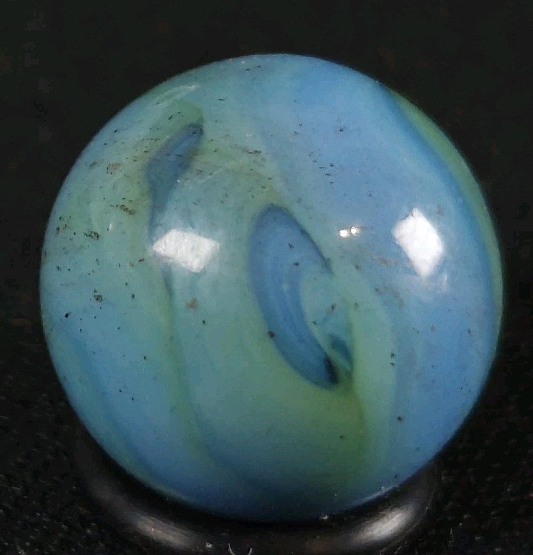 Vintage Marble – Champion Swirl .56″ Blue / Green