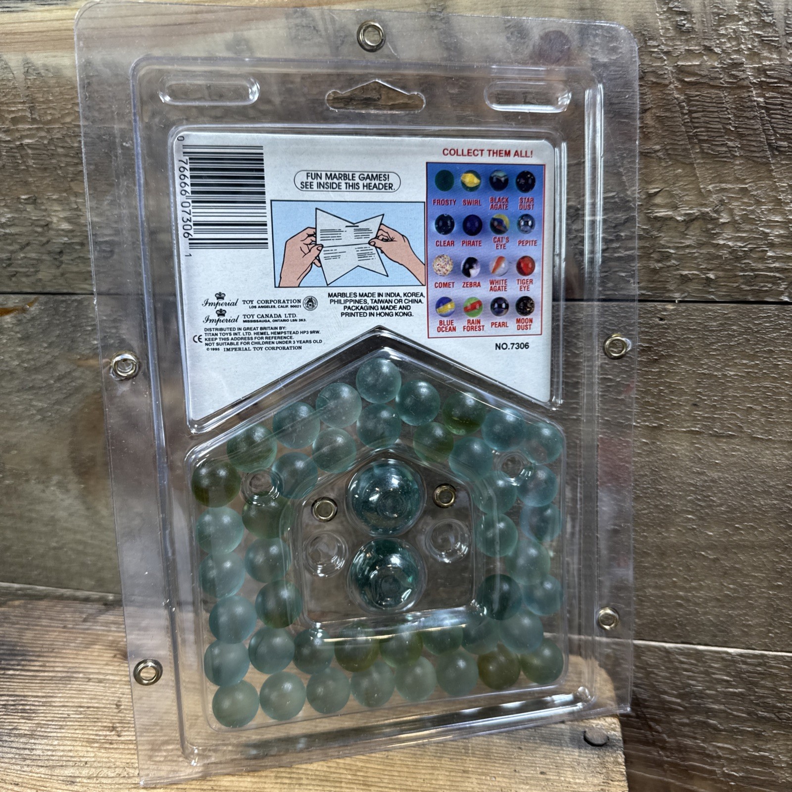 Imperial Marbles Crown Jewel Marble Collection 42 Marbles 2 Shooters New In Box