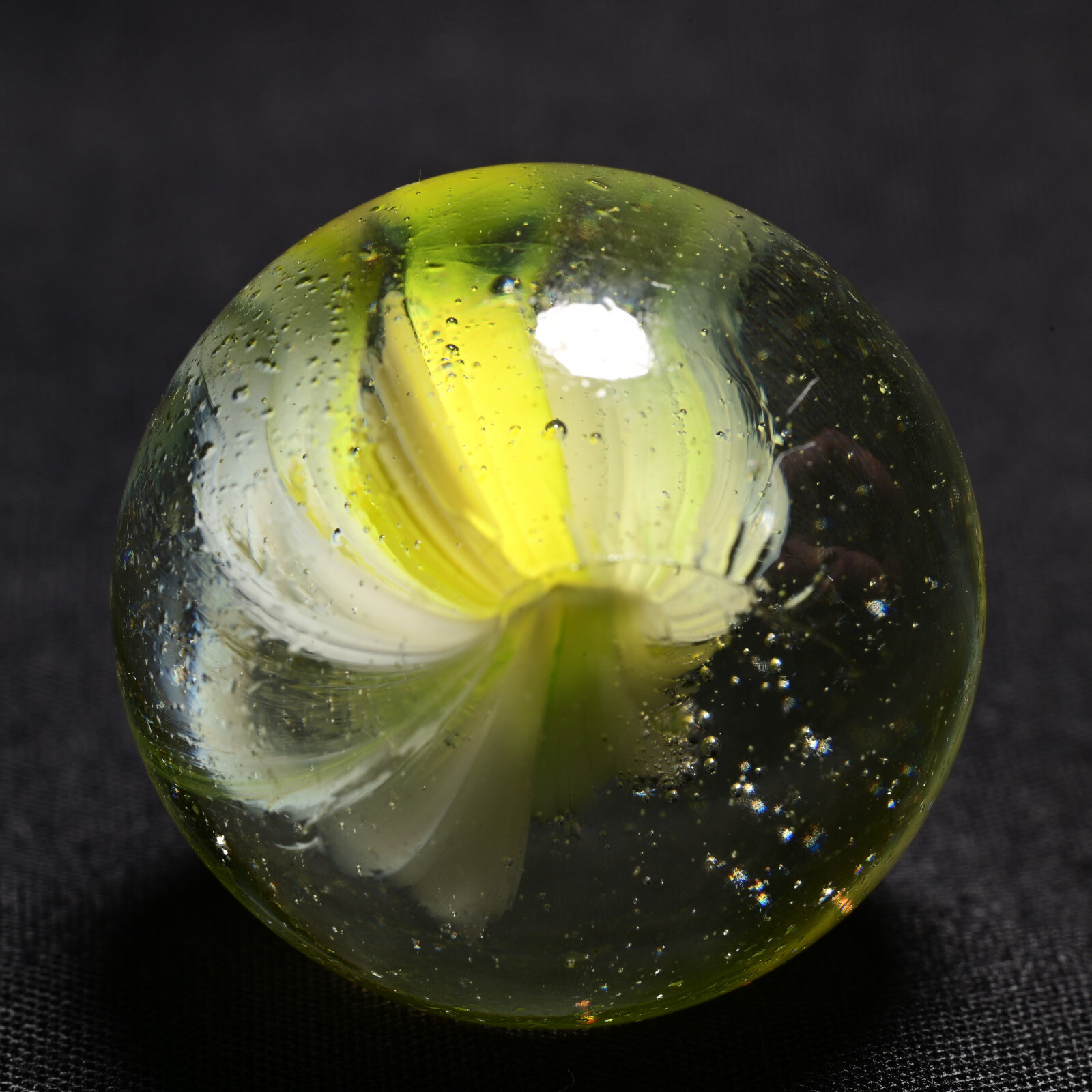 XL French Sparkler Vintage Marble Lemonade Fizzler 27.2mm, 1.07”Inch