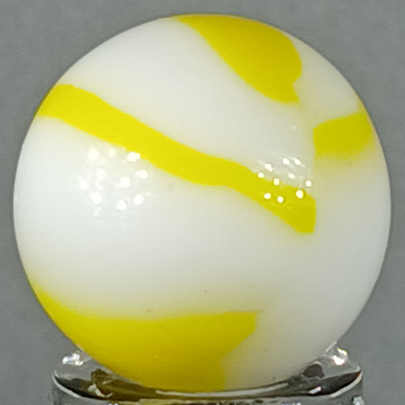 Vintage Marble King Candy Stripe .59 Inches Near-Mint Condition
