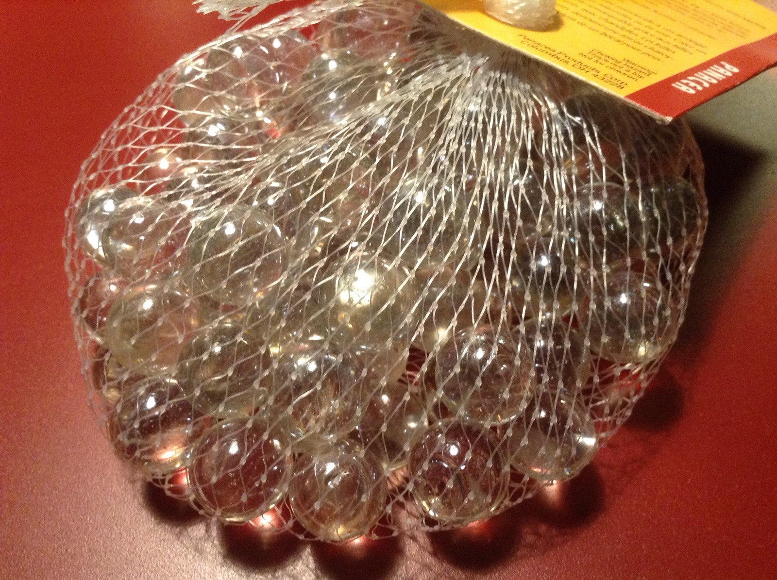 Marbles Transparent Lustre Clear 800 count – 9/16” or 14mm in Diameter New!