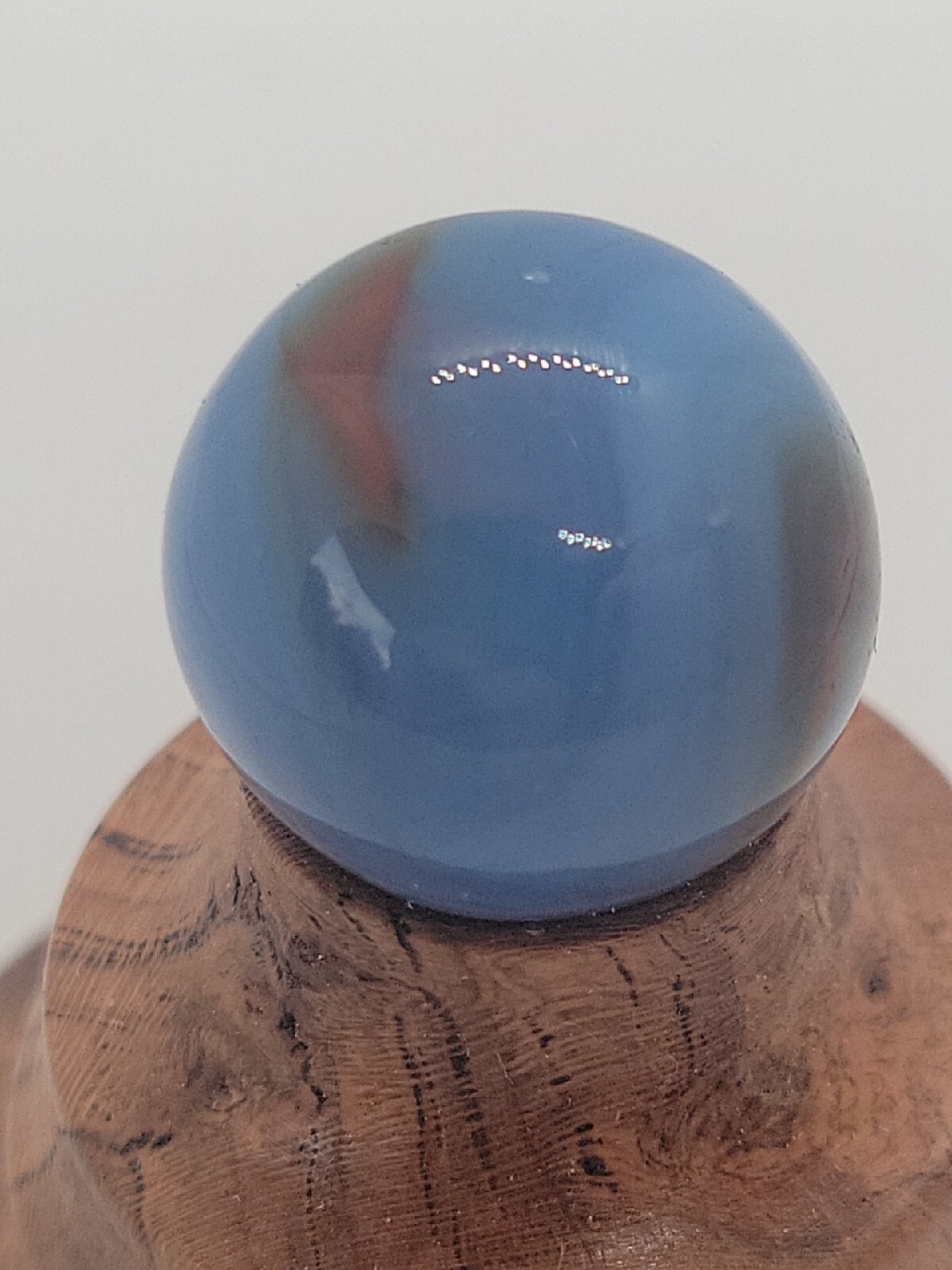 A15•Vintage Alley Agate Swirl “Ghost Swirl” ~ Near Mint 21/32″ VHTF