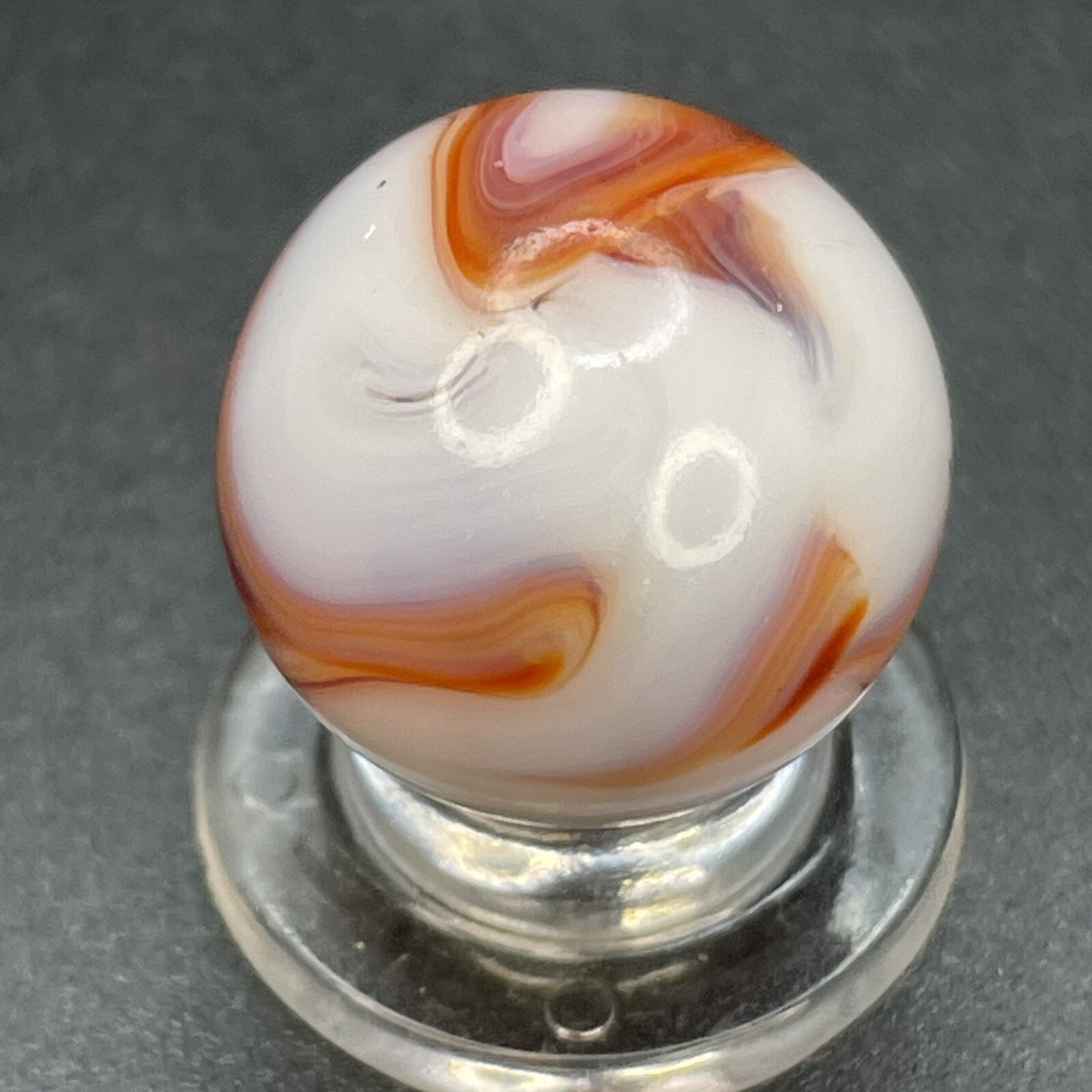 Alley Swirl Marble West Virginia Swirl Marble Vintage Marbles 0.669”
