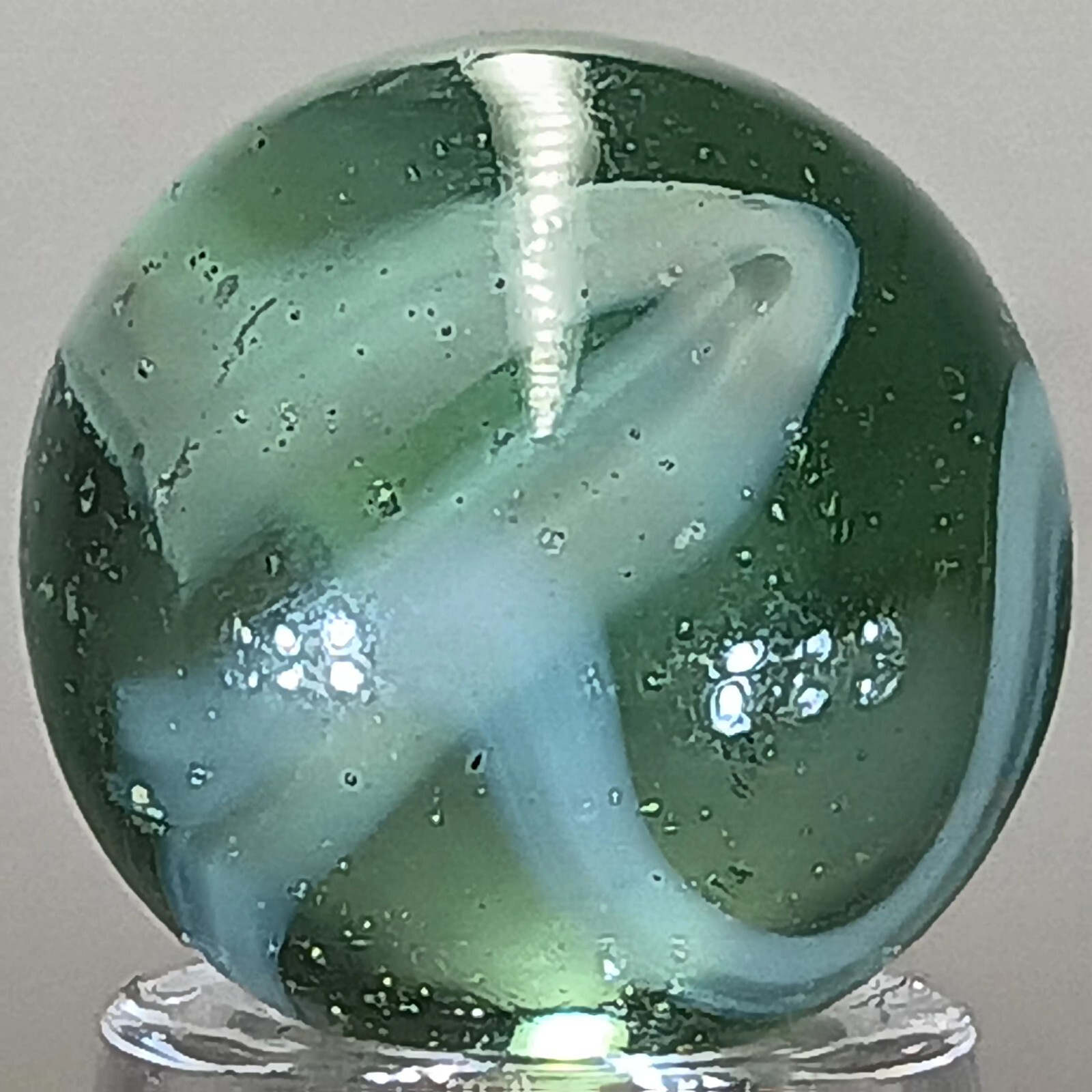 Vintage Champion Swirl Marble .60 Inches Near-Mint Condition