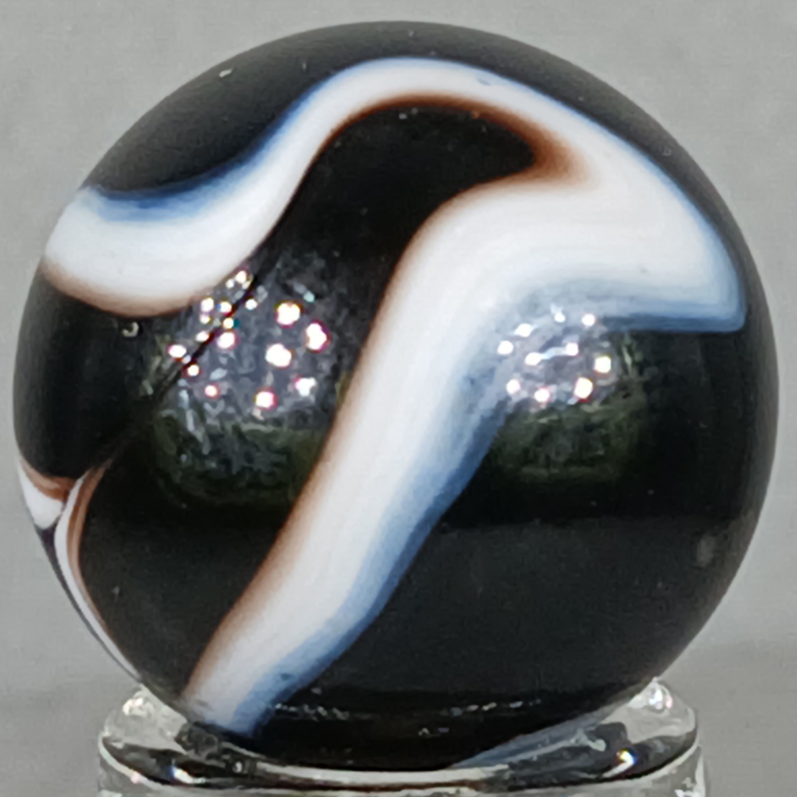 Vacor Zebra Marble .63 Inches Near-Mint Condition Combined Shipping