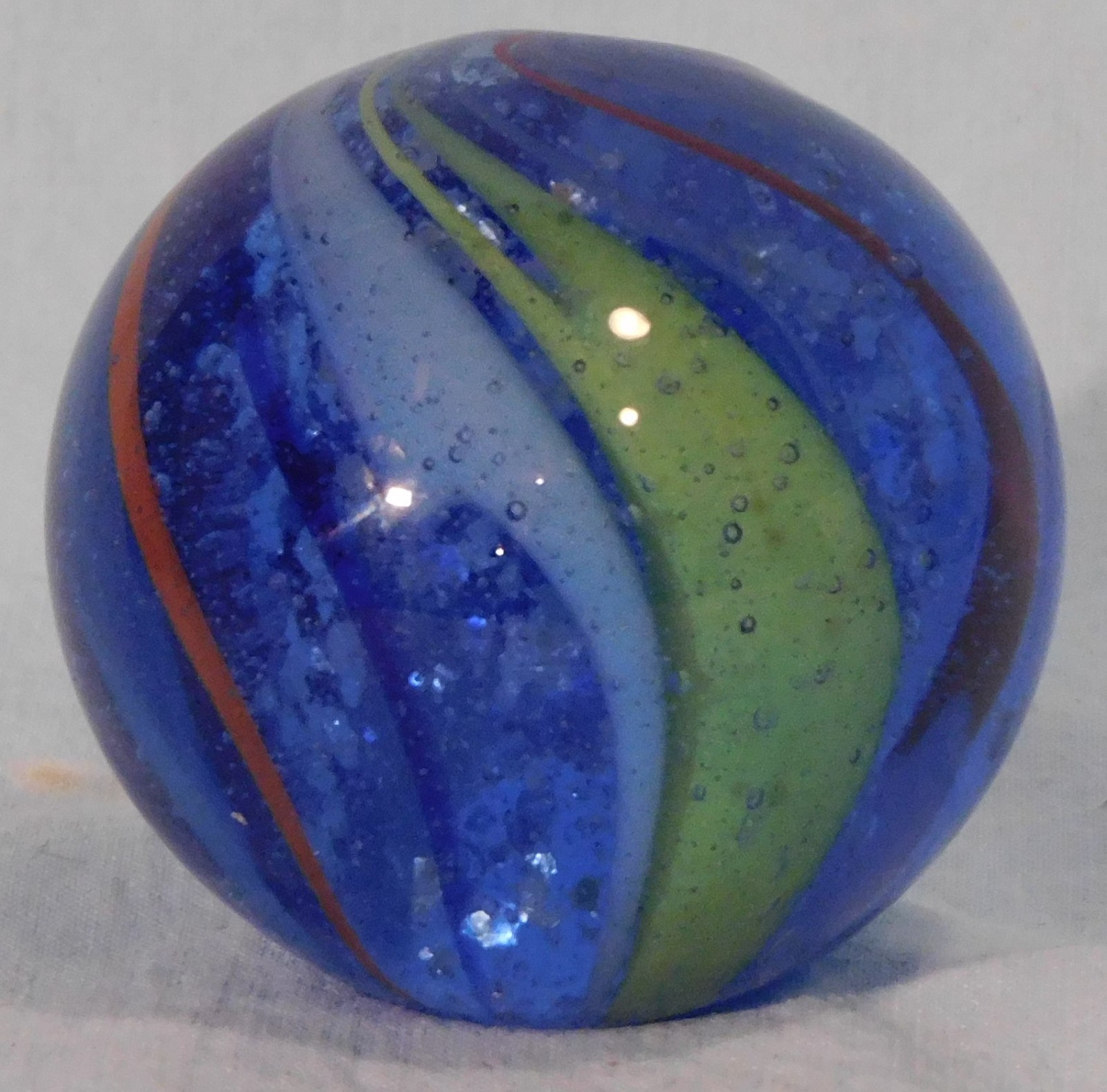Andy Davis Contemporary Handmade Marble, 1 13/16″ Diameter, #118I