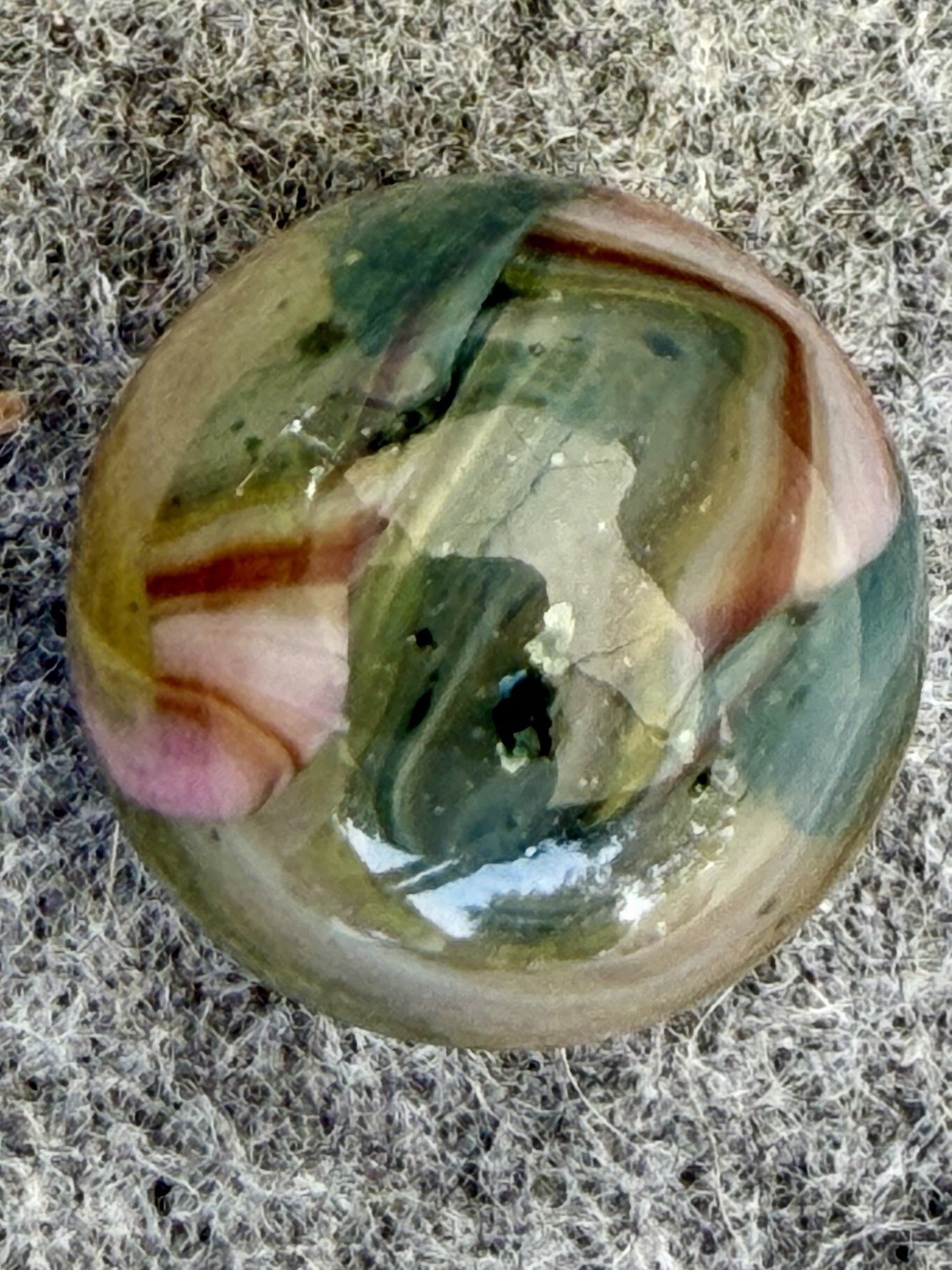 DAS Contract Marbles: DIB’s Multi Color AV Swirl. .705