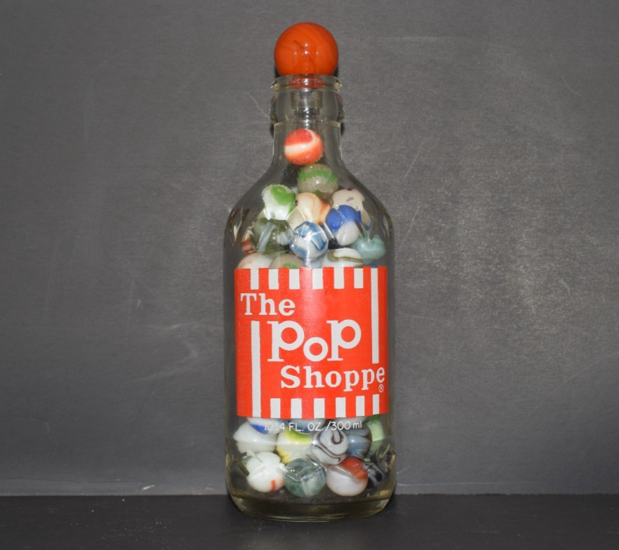 🐦➖⏩ Vintage American West Virginia Mixed 🔵🔴🟡 Colored Marbles size .625″=5/8″