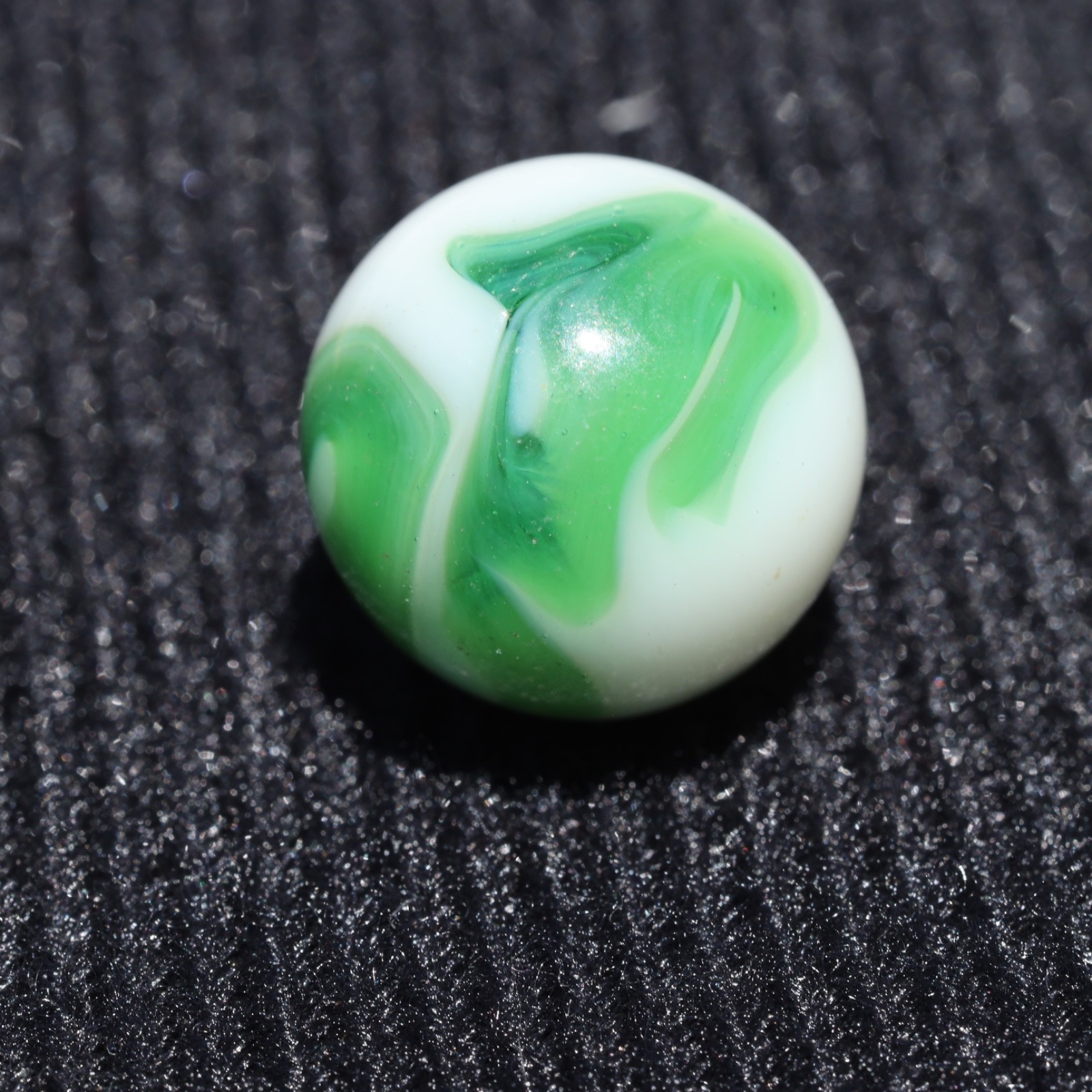 ALLEY Green White WV West Virginia Swirl Marble .5/8″ M Combined Shipping