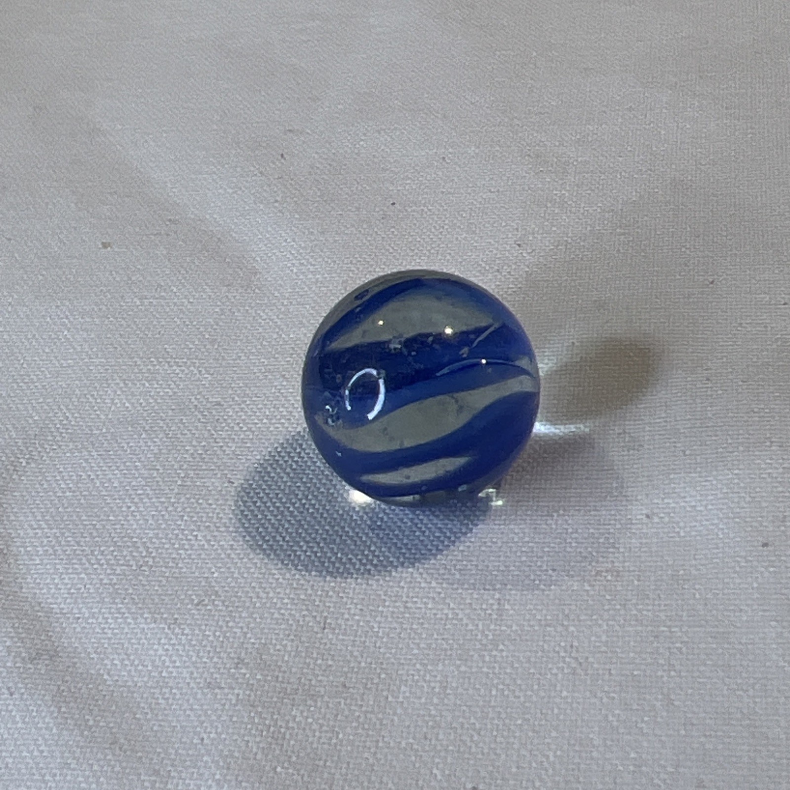 118 Vintage Glass Marbles Cat’s Eye Spotted Black Blue Frost Small to Large