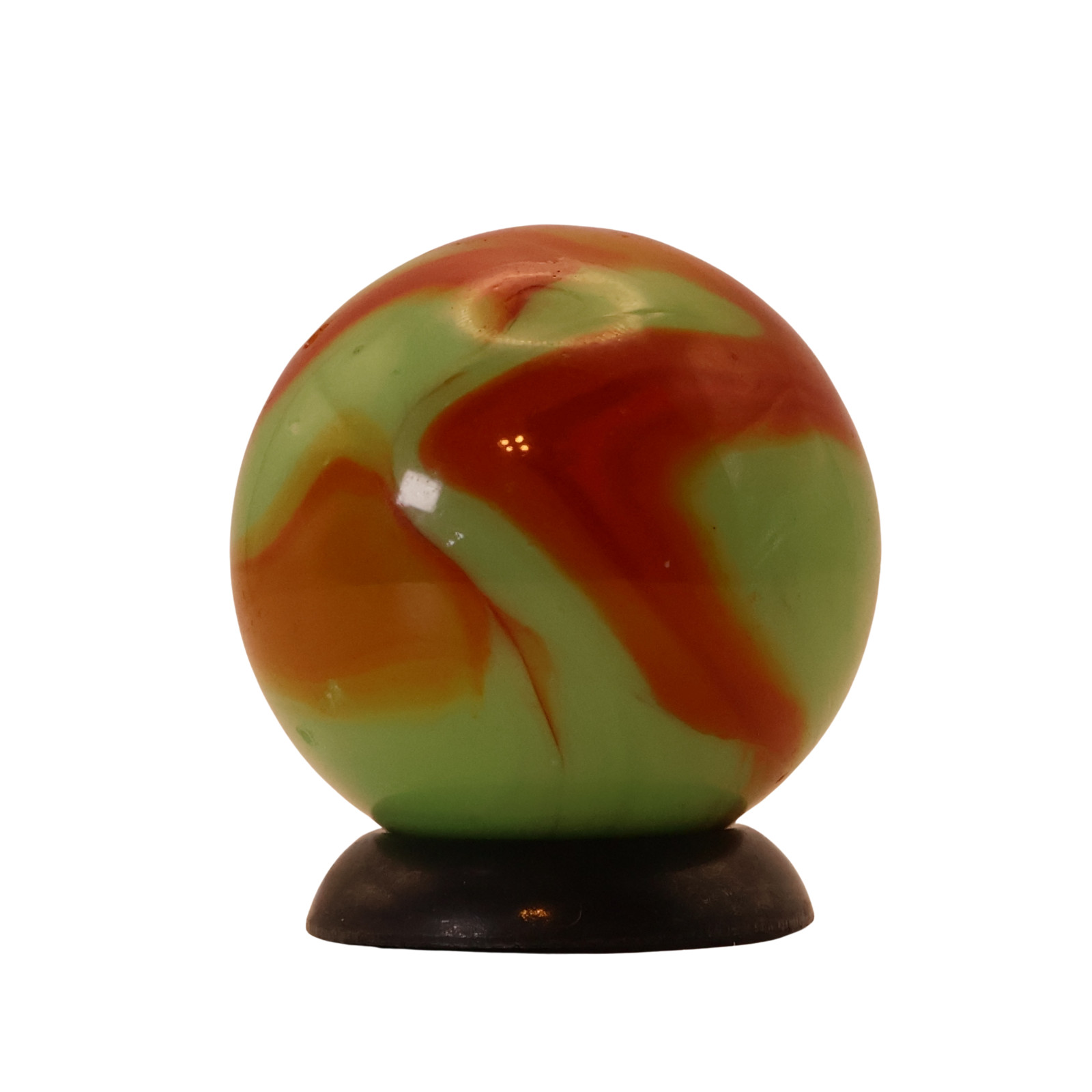 16.5mm Peltier Glass Co. NLR Flaming Dragon Marble NM+