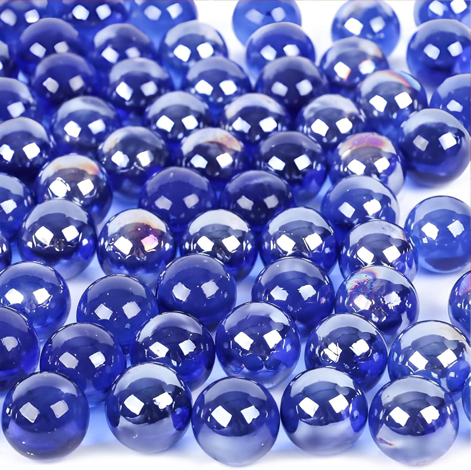 1LB Glass Marbles Bulk, Marbles for Vases 0.63 Inch Vase Fillers Dark