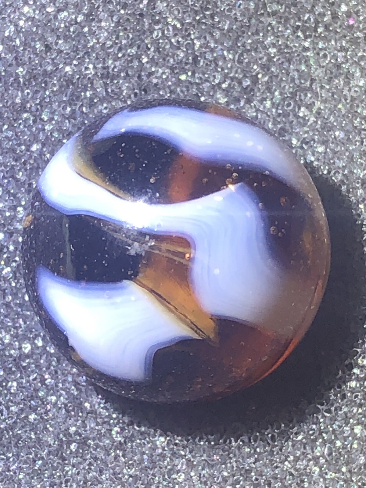 Jackson Root Beer Swirl Marble 5/8”