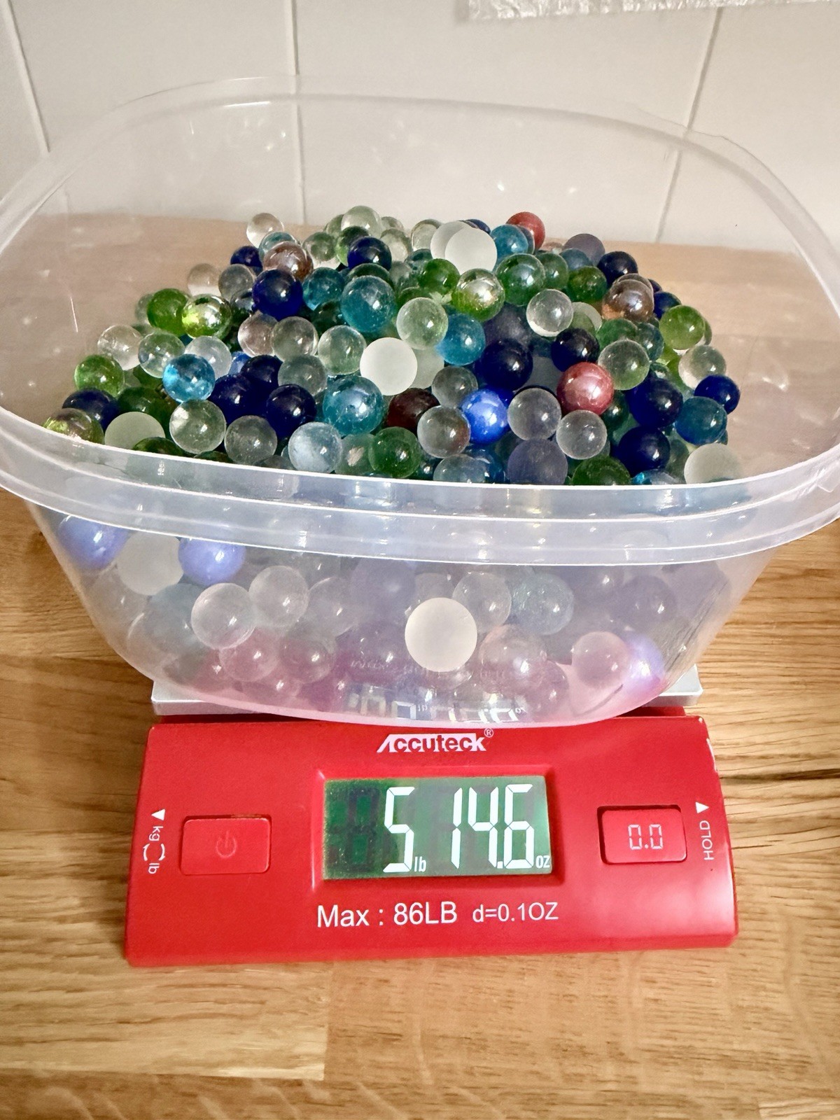 600+ MARBLE LOT Vintage Modern Glass Clear And Solid Over 5LB’s