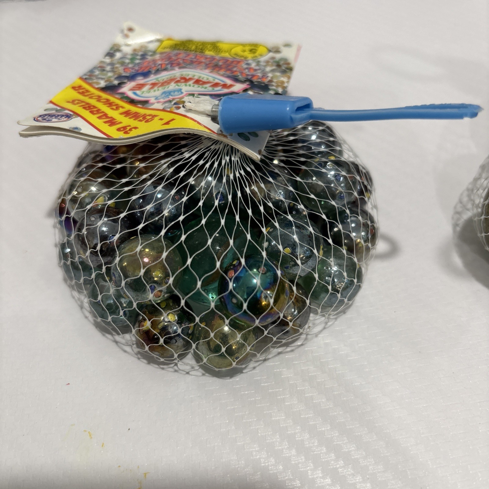 Tootsie Toy Hot Shot LOT OF 2 Vintage Shooter Marbles 25mm 4-35mm Shooters