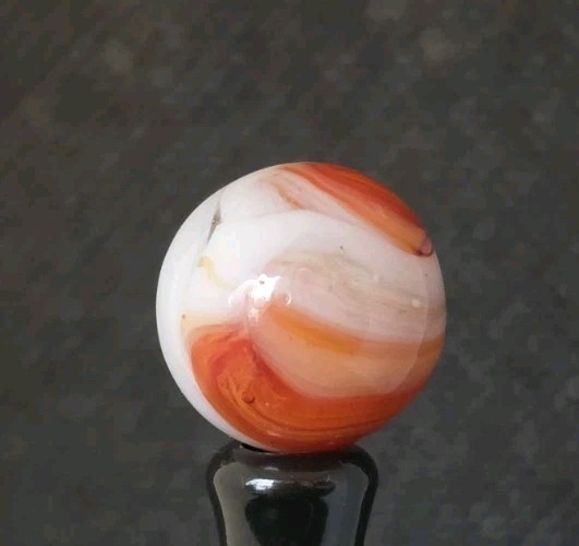 HTF VINTAGE CAIRO NOVELTY MARBLE 0.58″ MINT UV