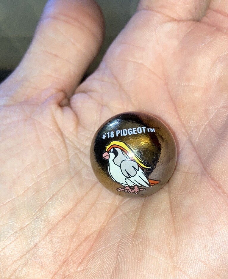 Pokémon Marble – #18 – PIDGEOT – 2000s ULTRA RARE HOLO POKEMON WOTC Nintendo HTF