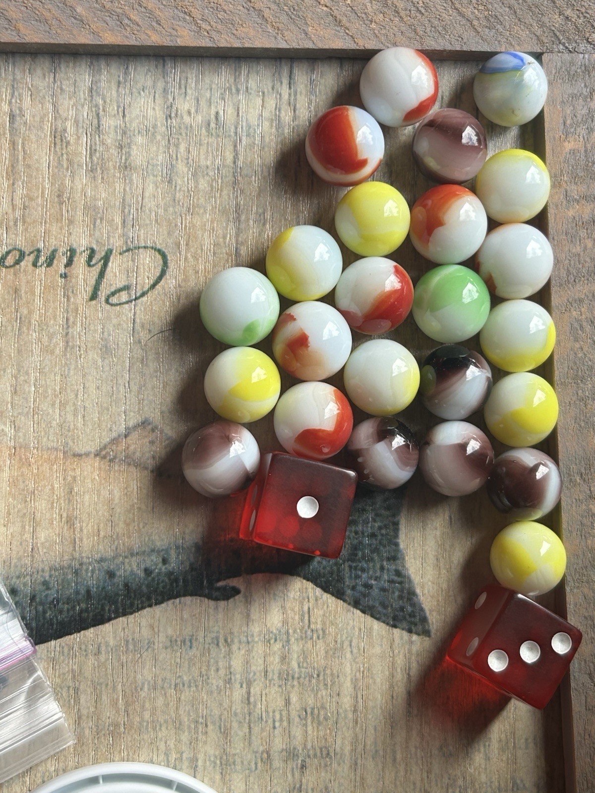 marbles vintage lot-24 Marbles 2 Die