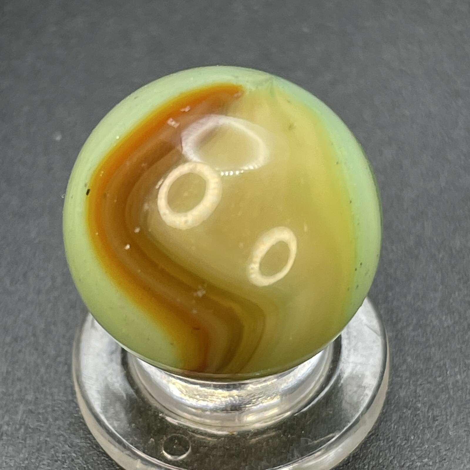 Master Sunburst Marble Multi Color Master Sunburst Marble Vintage Marbles 0.669”