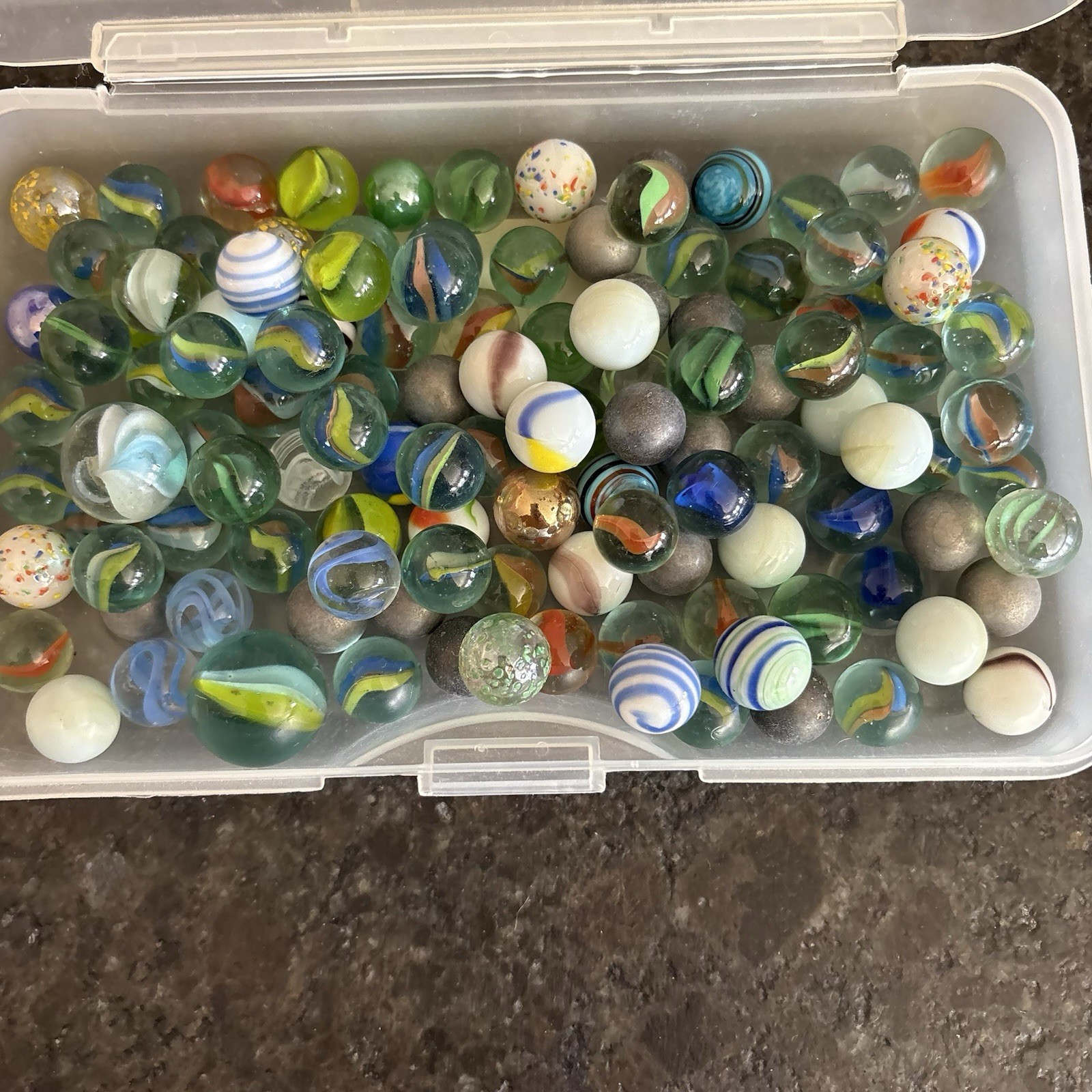 Vintage Marbles Lot Approx. 125