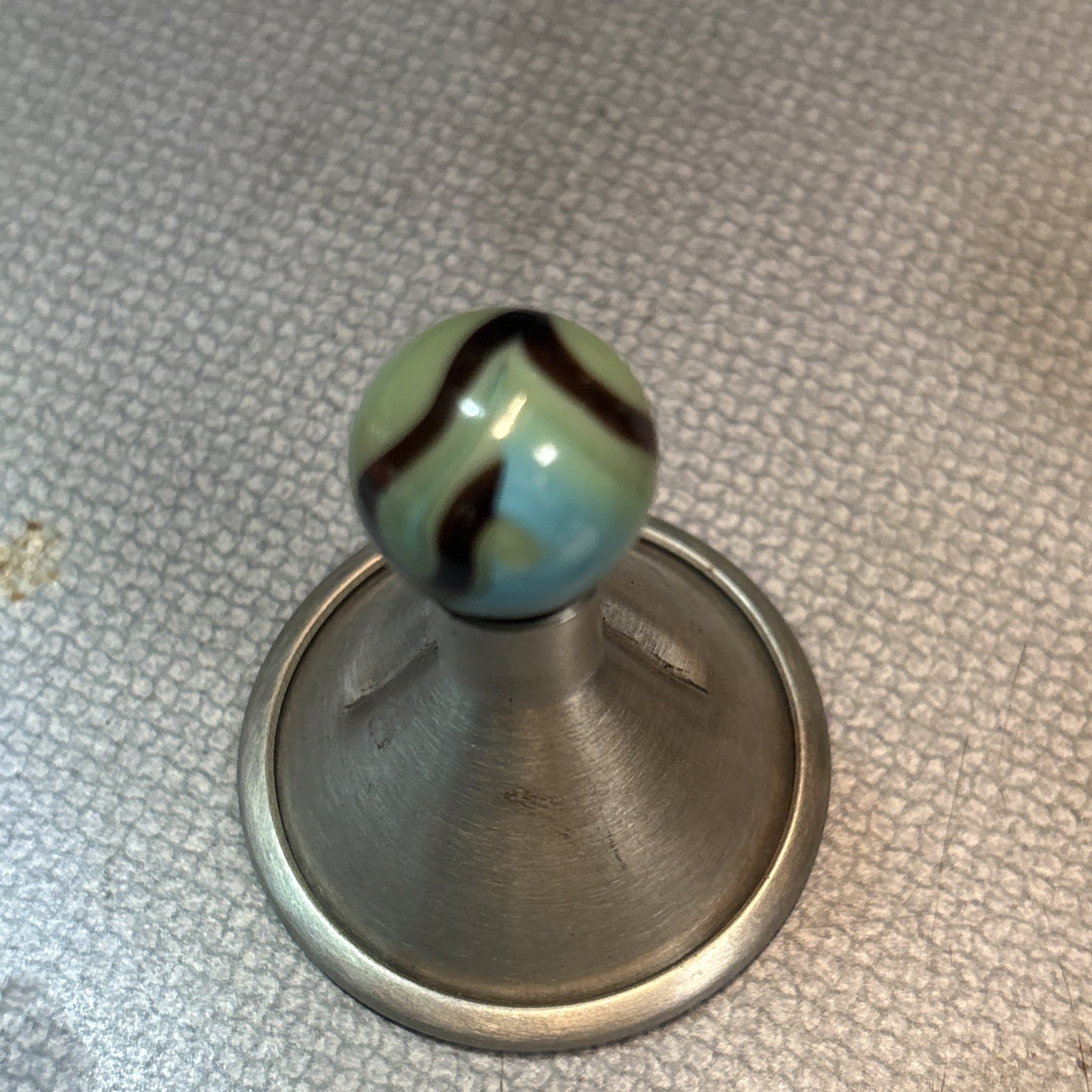 Swirl Glass Machine Made Toy Marbles Blue and Green for Ages 4-17 Years & Up