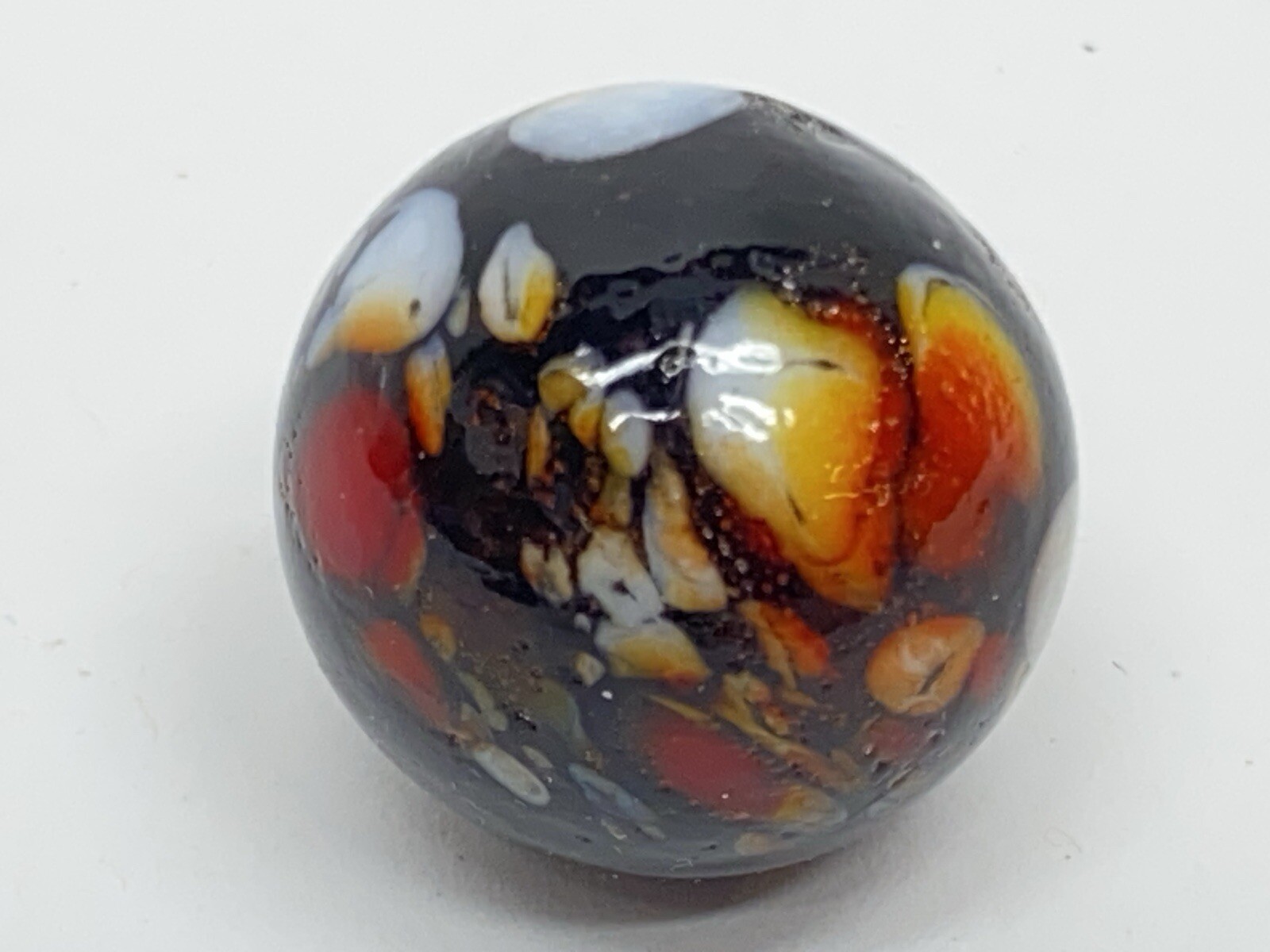 Lot Of 12 Contemporary Handmade Asian Marbles Unique HTF Speckled Varying Colors