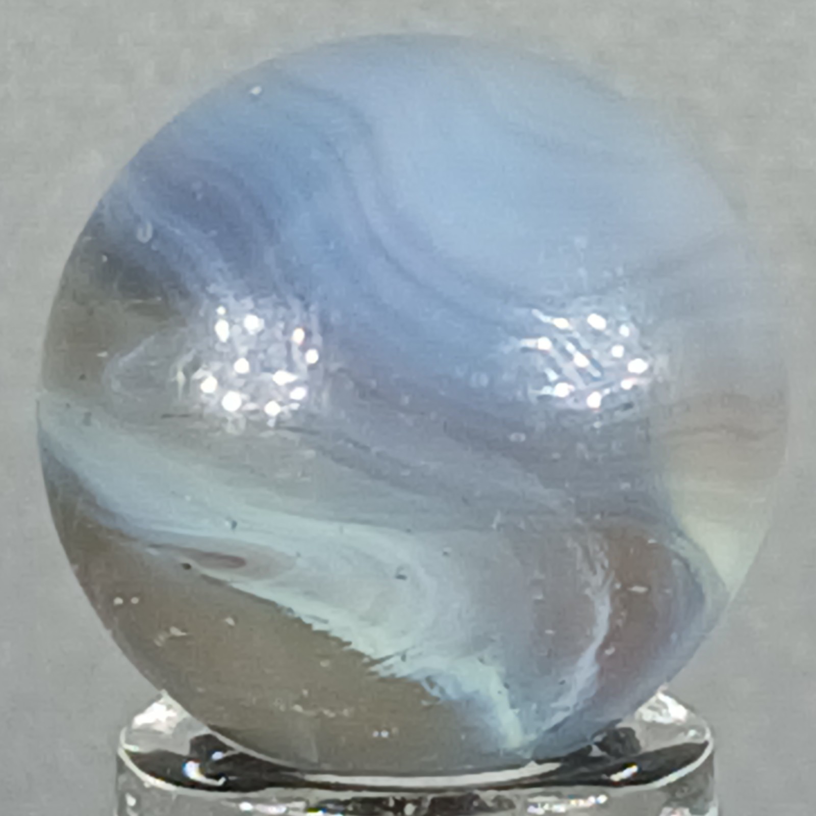 Vintage Champion Swirl Marble .61 Inches Near-Mint Condition Combined Shipping