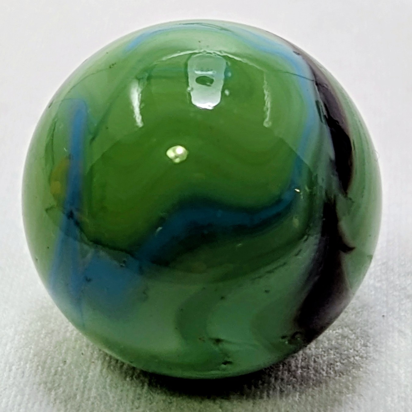 Christensen Agate Striped Opaque Vintage Marble 23.58 mm (1925-1933)