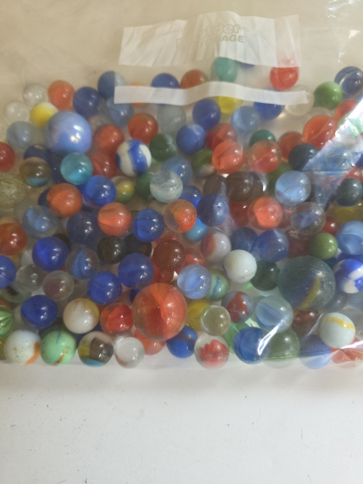 Vintage Glass Marbles Lot Collection Estate Find – 2lb 8oz
