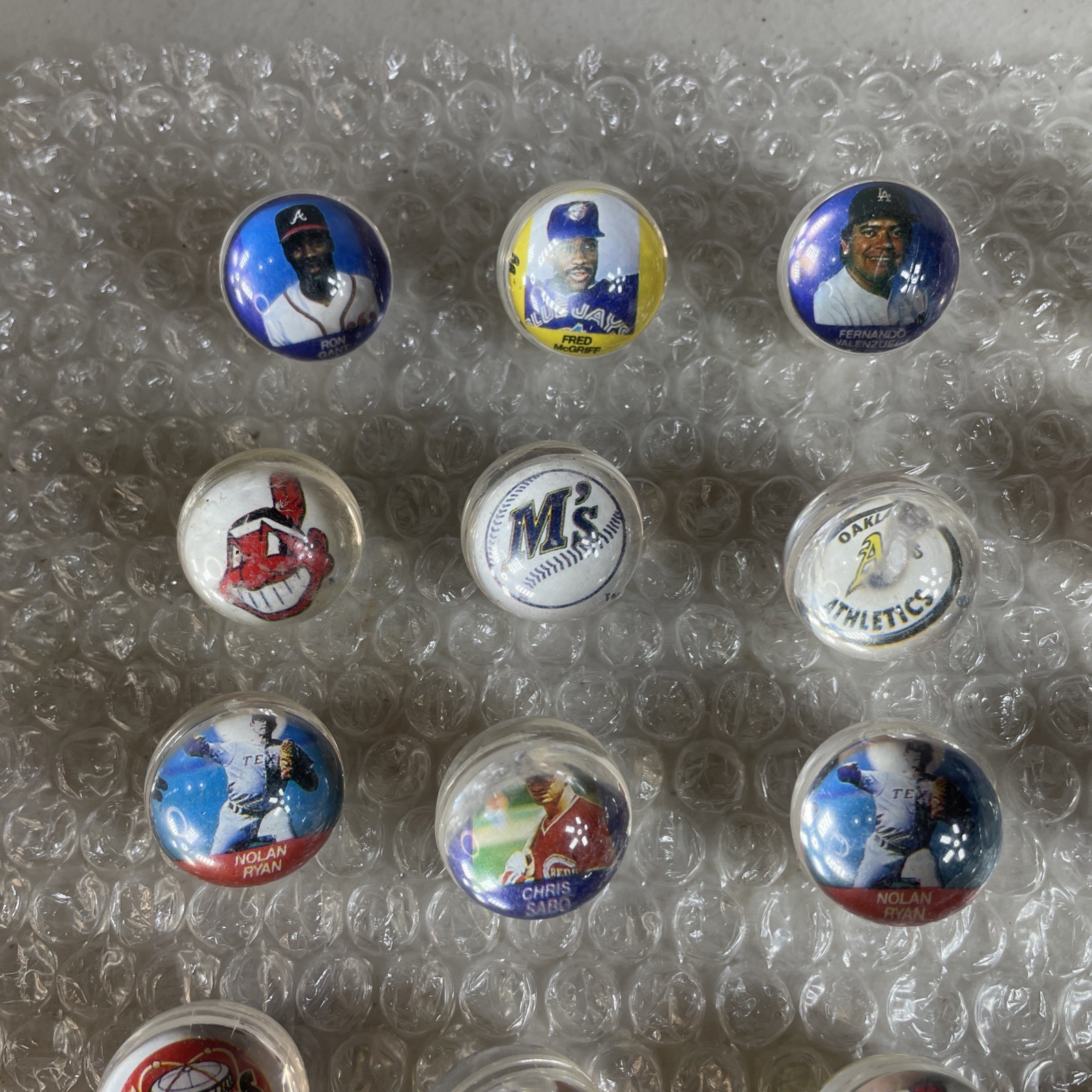 rare Super Star Major League Baseball Collectors Acrylic Marble Lot MLB 35F44