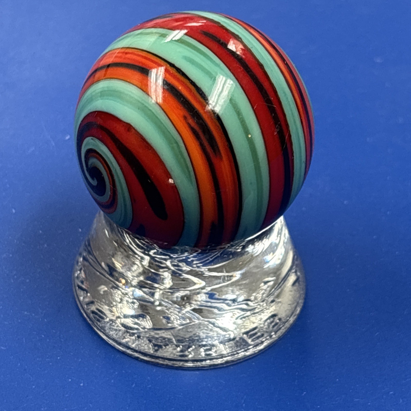 Stunning contemporary swirl marble #223