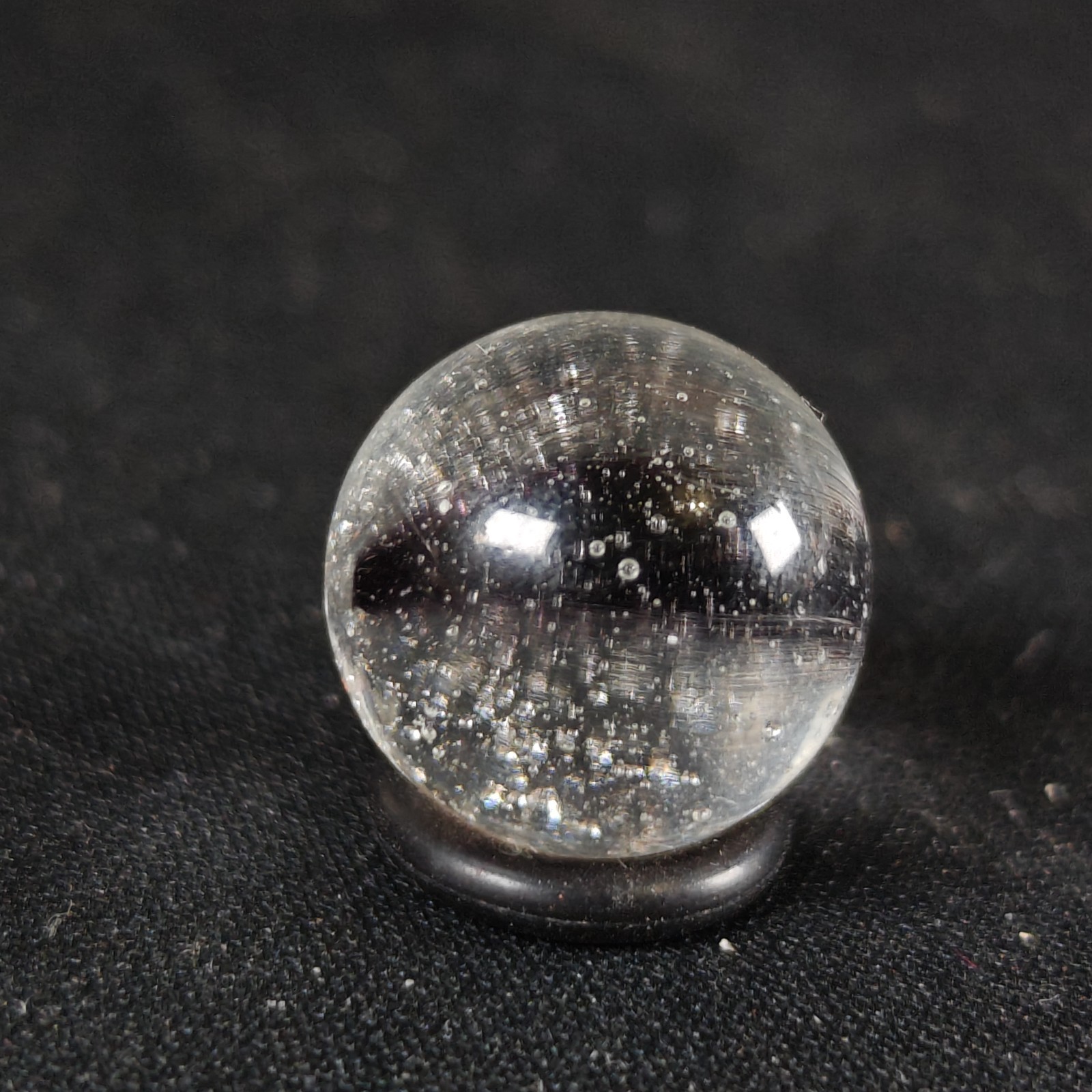 Vintage Marble – Heaton Bogard Black Cats Eye Bubbly
