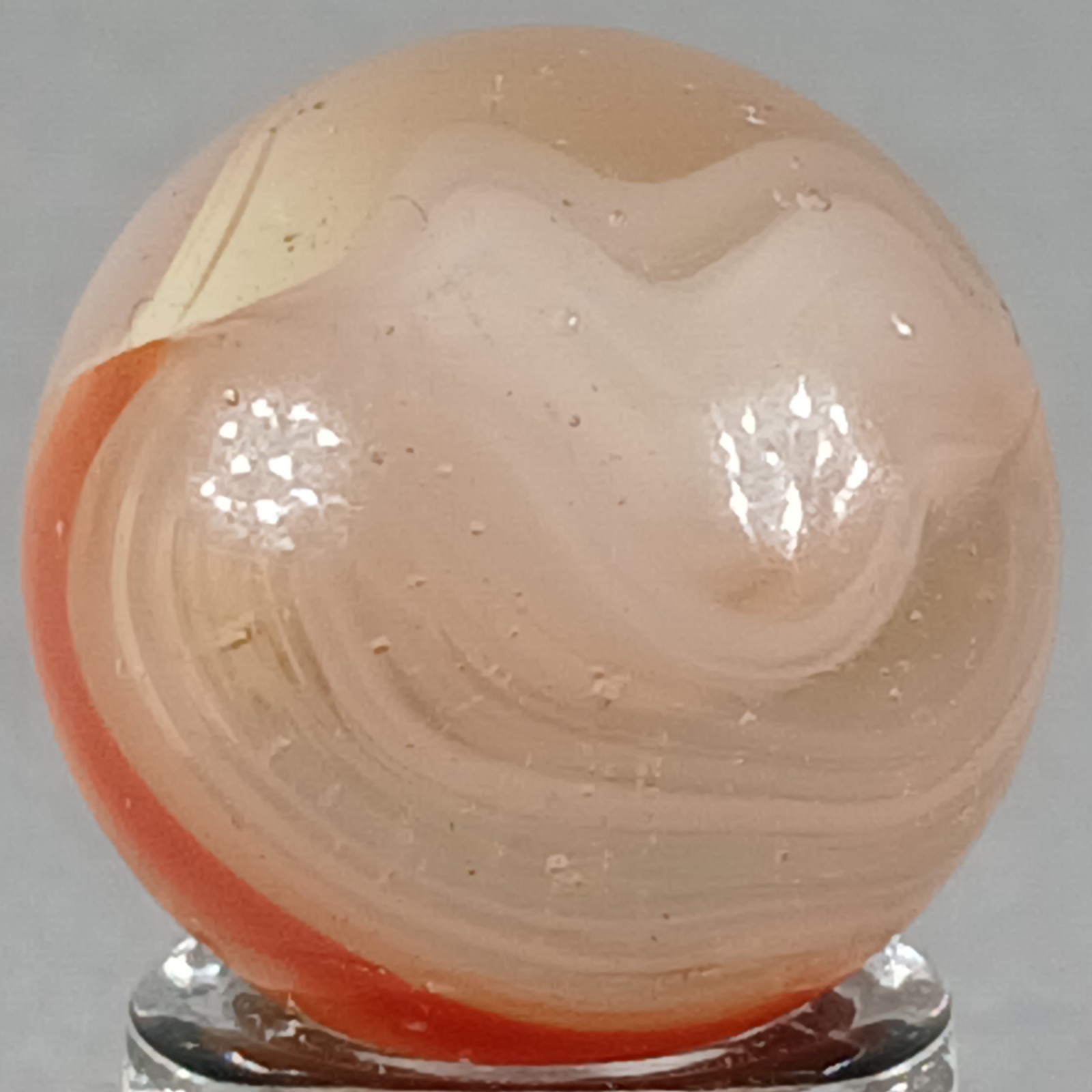 Vintage Vitro Conqueror Marble .61 Inches Near-Mint Condition Combined Shipping