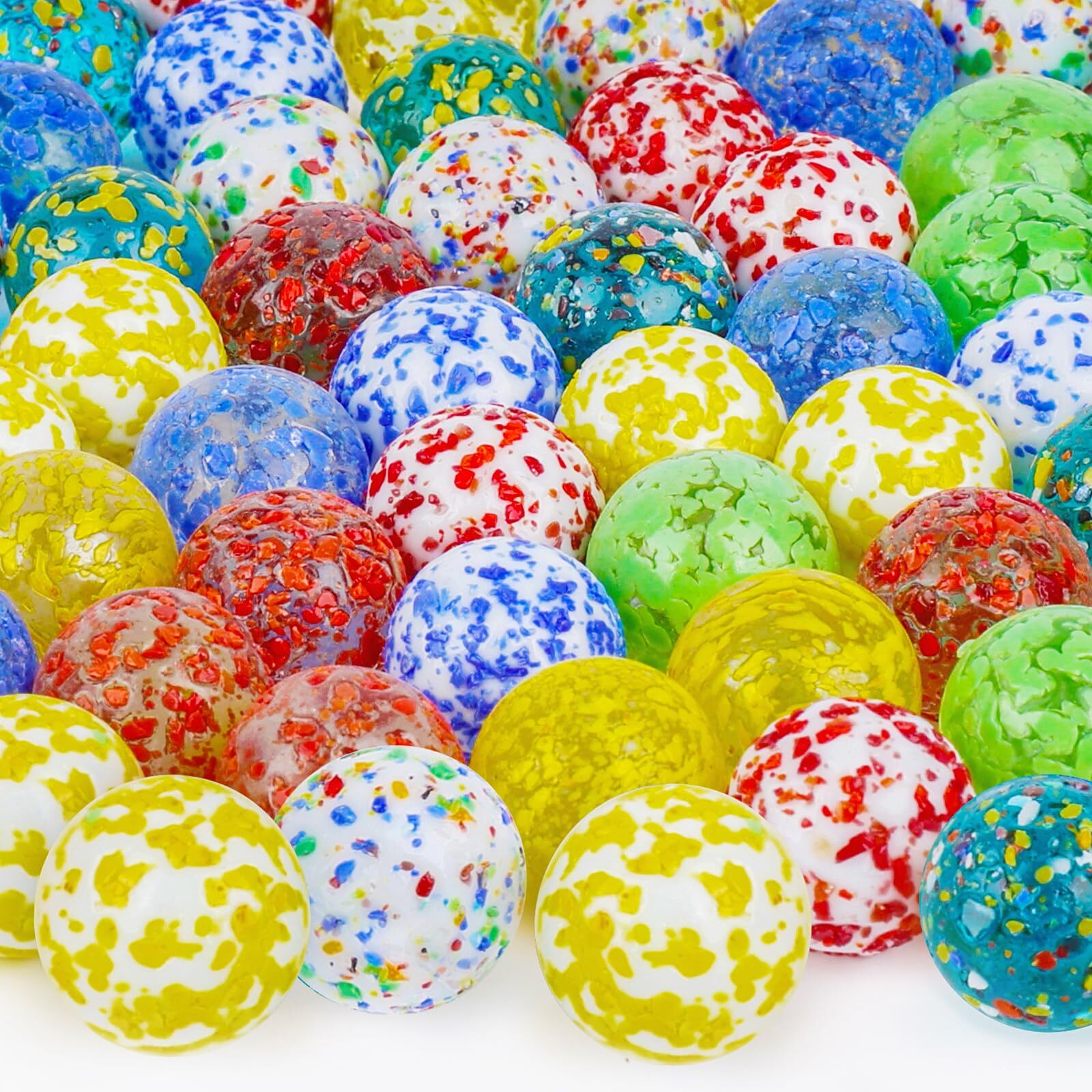 60 Pcs Glass Marbles Bulk Marbles