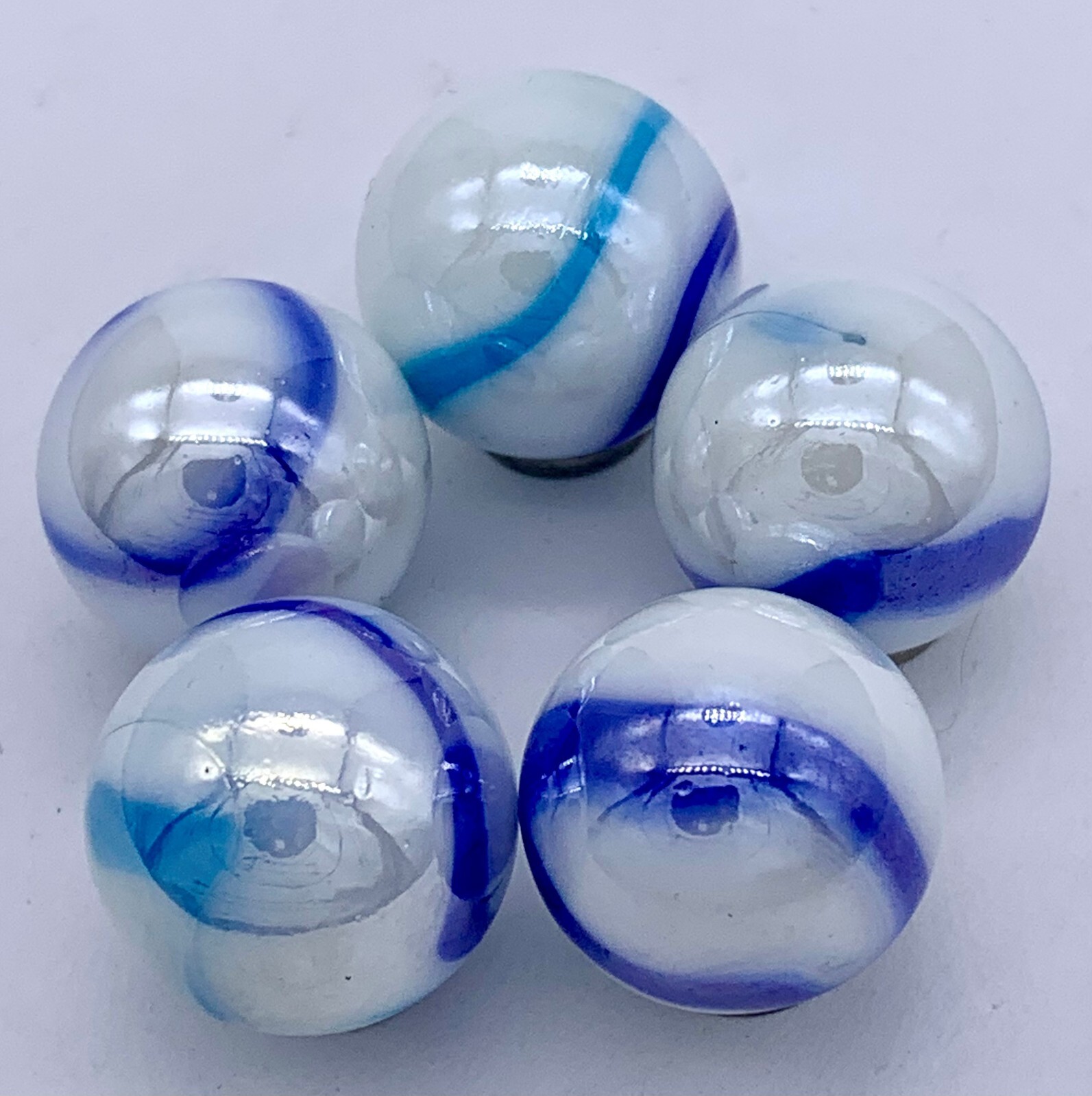 New for 2023! 16mm Jellyfish2 Glass Marble Players 5/8″ Pk 5 Vacor HOM