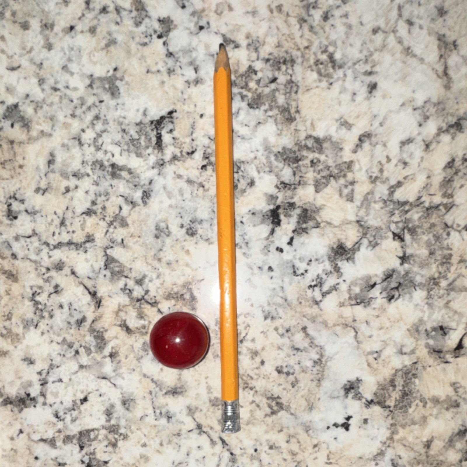 Red Glass Toy Marble Single – Ages 4-7, 8-11, 12-16, 17 Years & Up