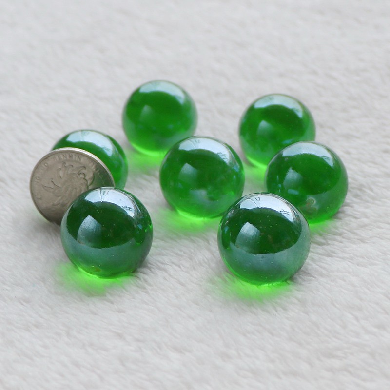 25mm Glass Marbles Glass Round Beads Vase Fish Tank Decoration DIY Toy Game