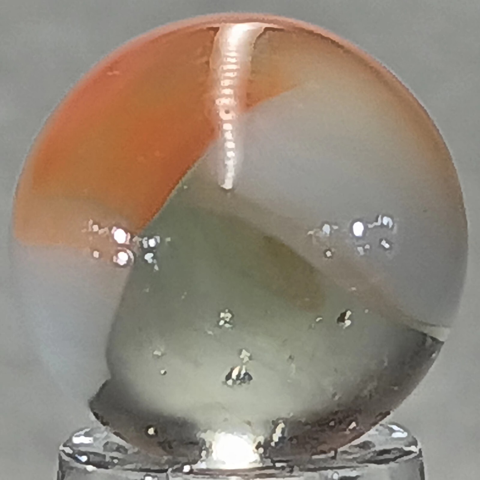 Vintage Vitro Conqueror Marble .61 Inches Near-Mint Condition Combined Shipping