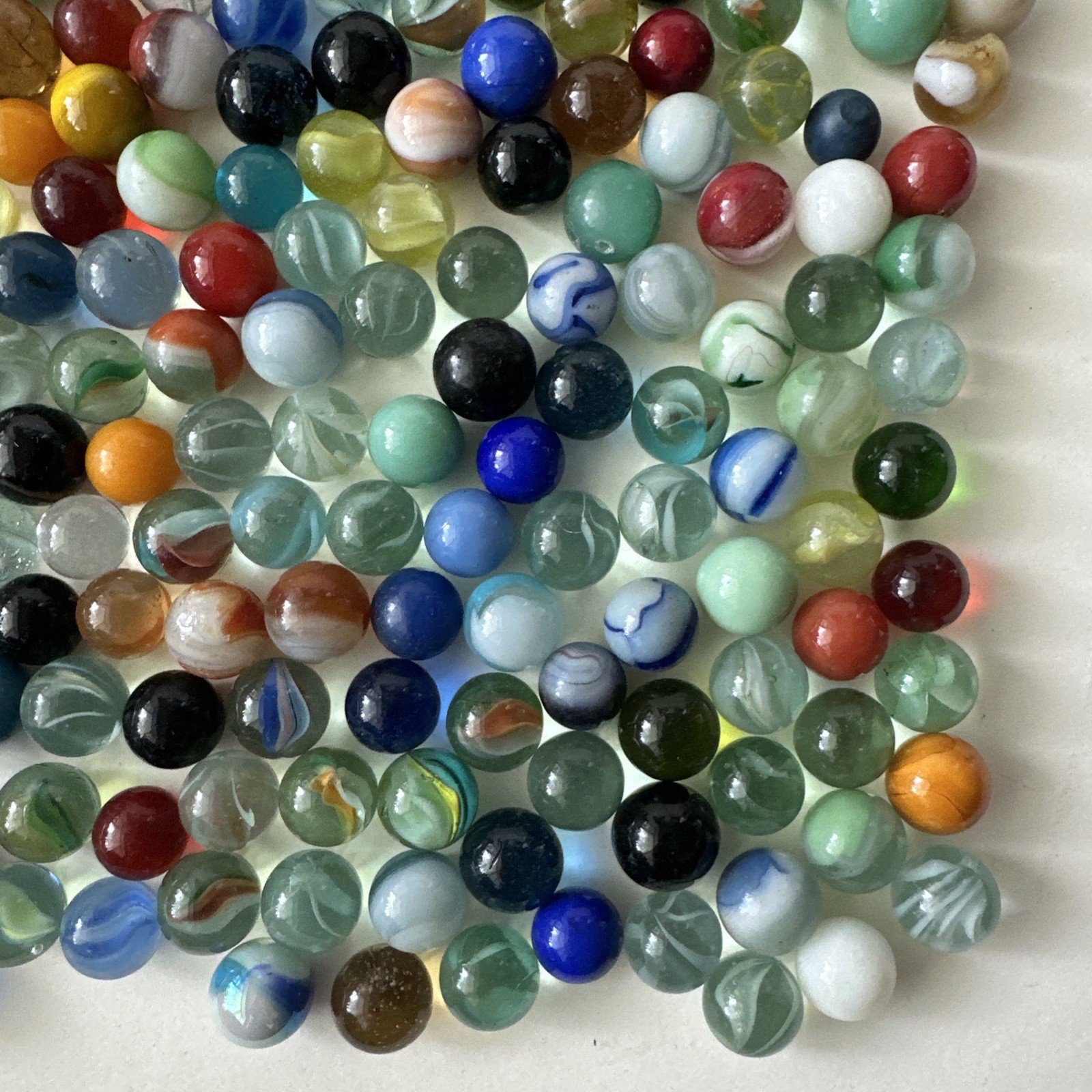 Vintage Marbles Lot Of 350 4lb 5oz