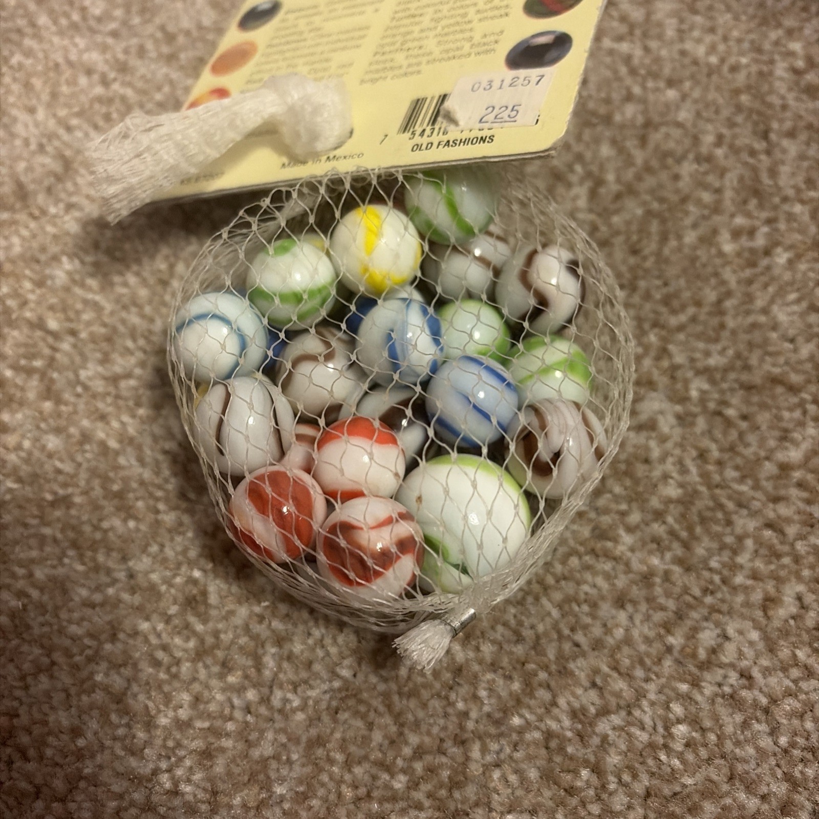 Vintage Premium Quality VACOR Marbles 24 16mm Players & 1 25mm Shooter. NEW!!