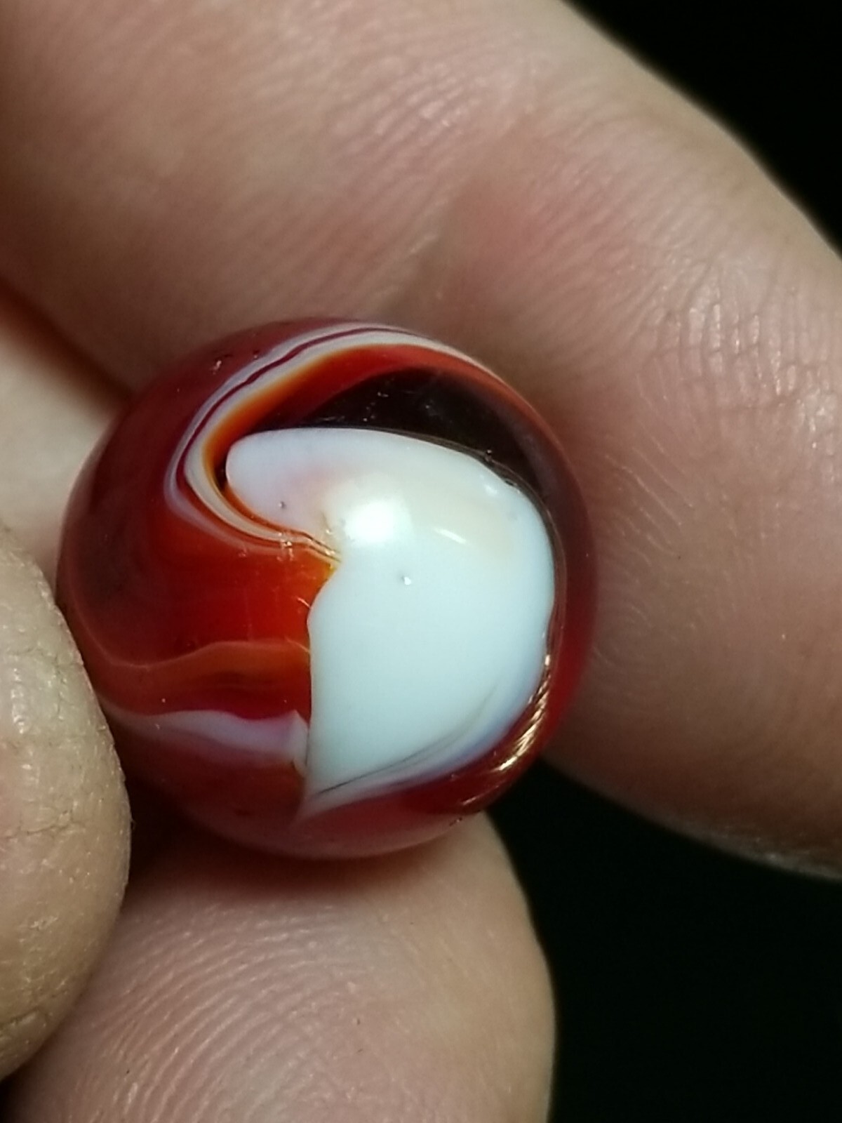 Christensen – 20/32″ – Striped Transparent Swirl – Mint Condition