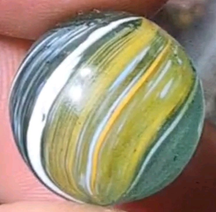 5/8″ Rare 360 Degree Transparent Indian German Handmade Marbles , MM/M